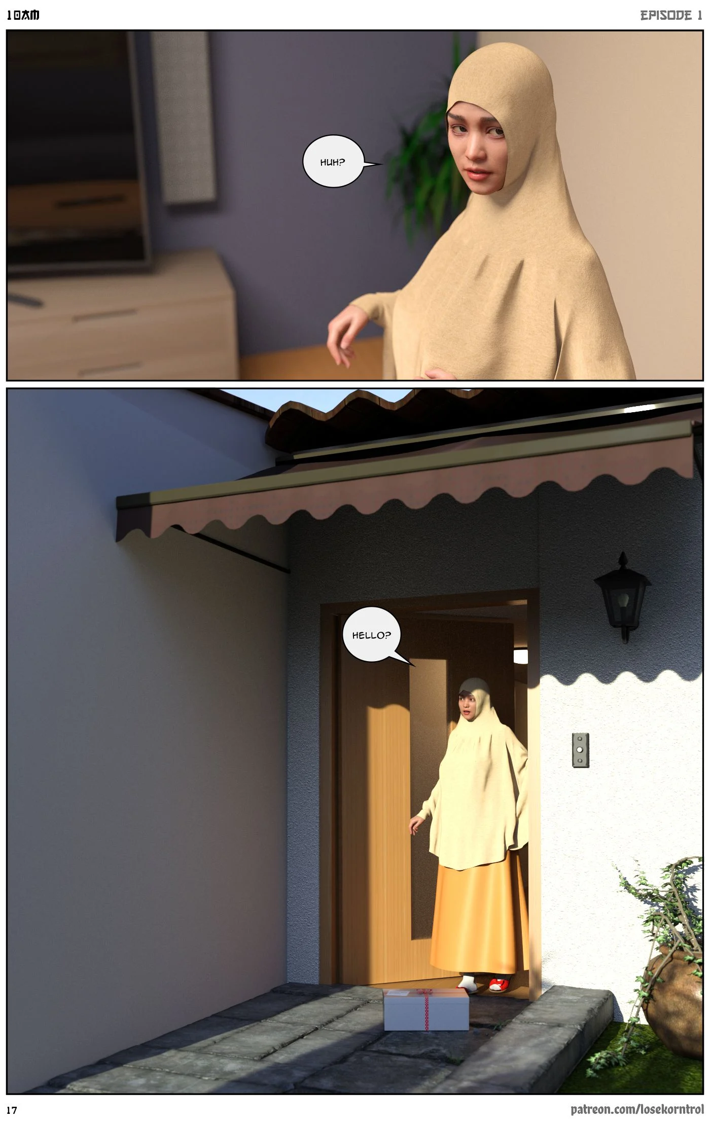 10 AM [LoseKorntrol, Hijab 3DX] - Chapter 1 — Page 18
