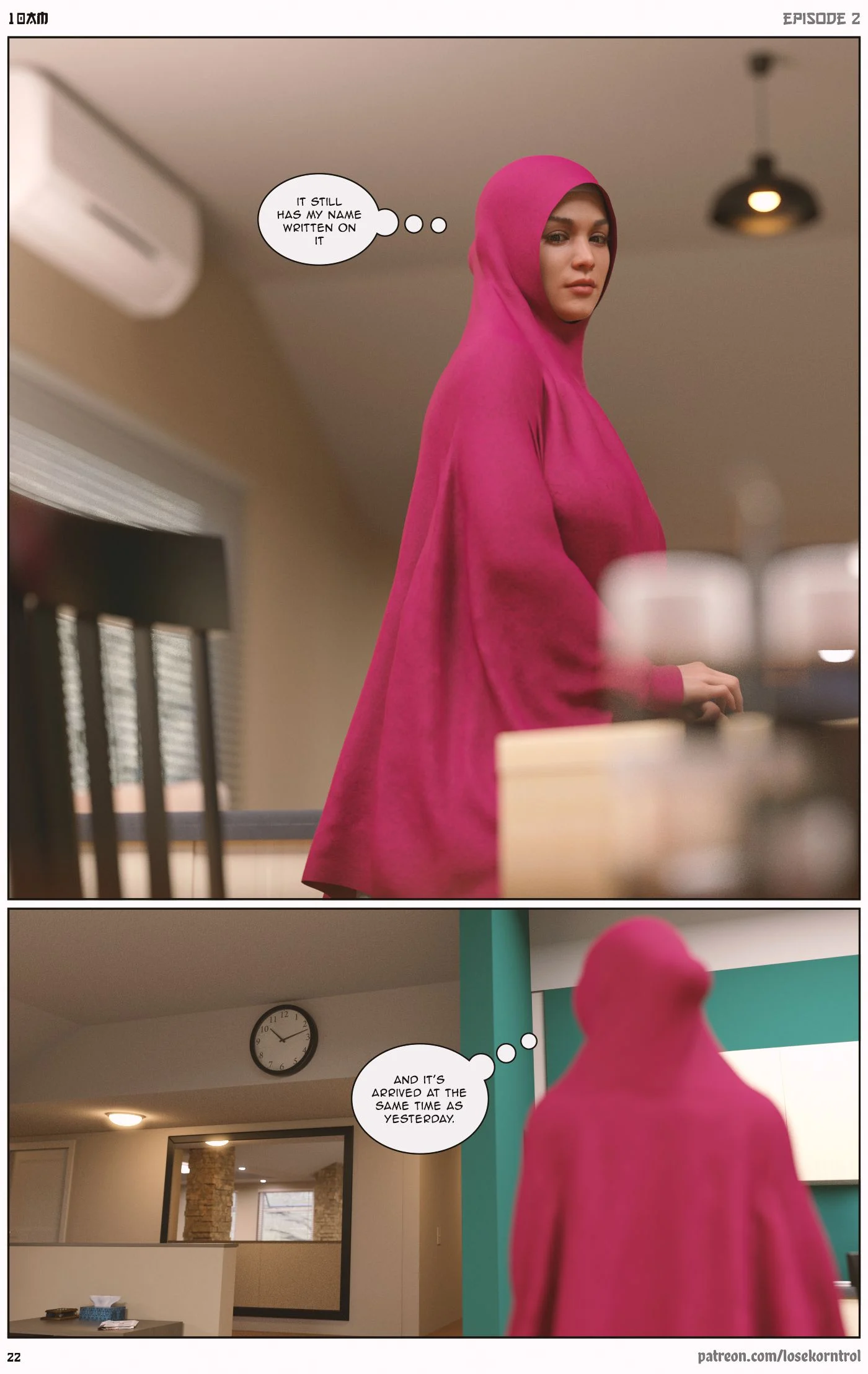 10 AM [LoseKorntrol, Hijab 3DX] - Chapter 2 — Page 22