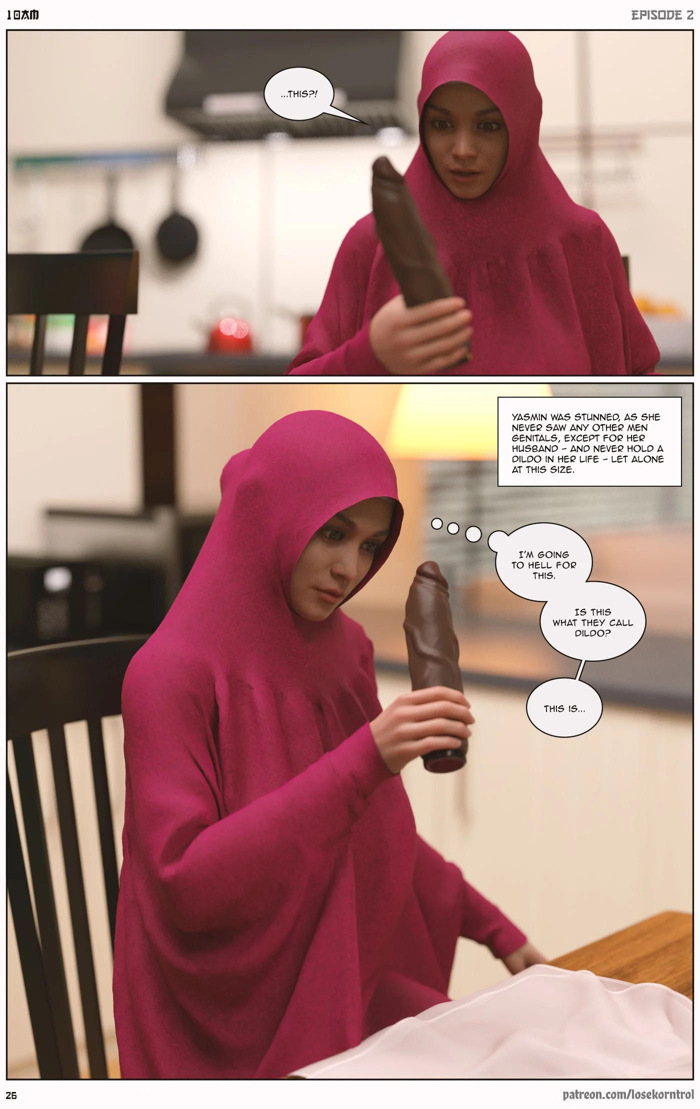 10 AM [LoseKorntrol, Hijab 3DX] - Chapter 2 — Page 26