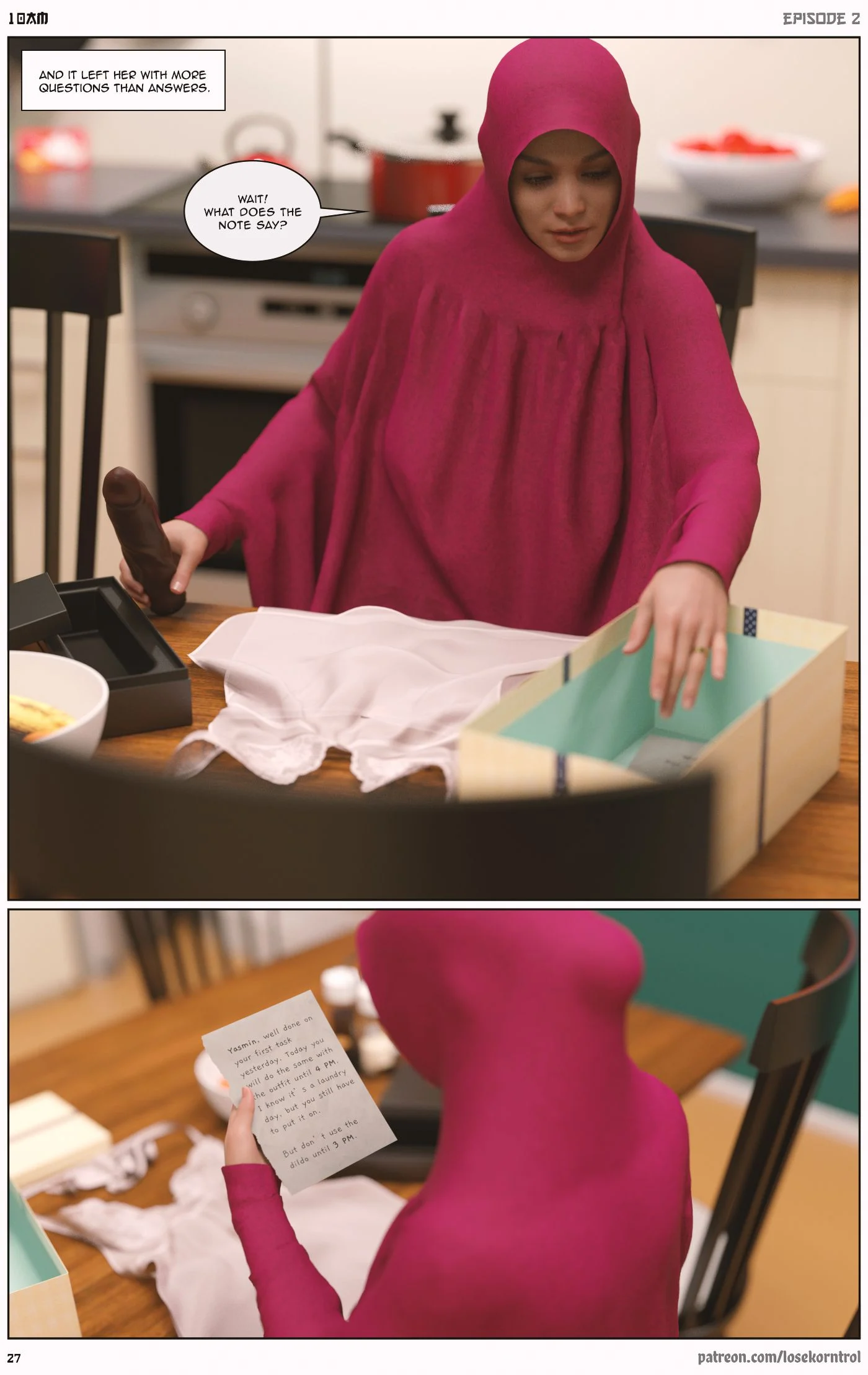 10 AM [LoseKorntrol, Hijab 3DX] - Chapter 2 — Page 27