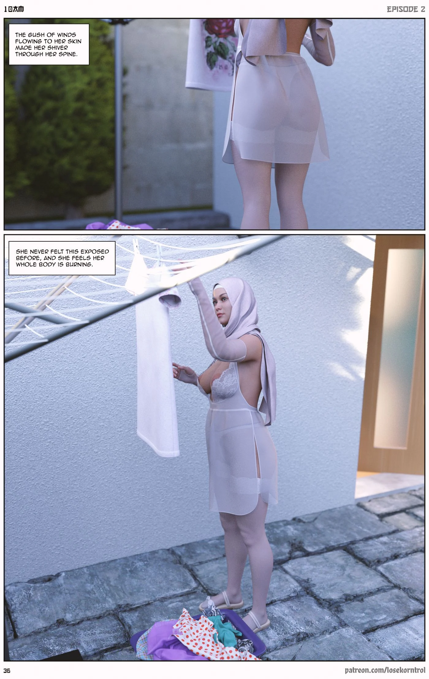 10 AM [LoseKorntrol, Hijab 3DX] - Chapter 2 — Page 36