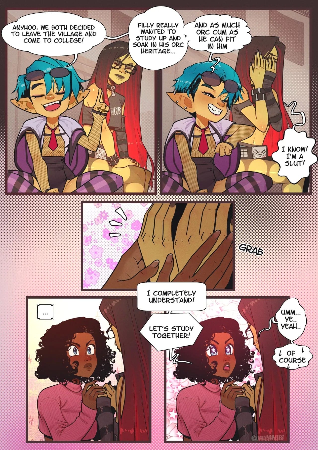 A Special Gobbo College Comic [OrcBarbies] - Chapter 0.1 — Page 28