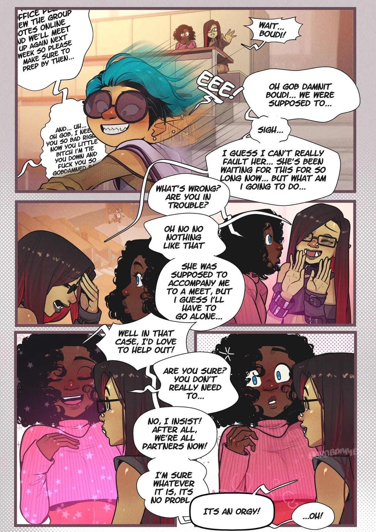 A Special Gobbo College Comic [OrcBarbies] - Chapter 0.1 — Page 34