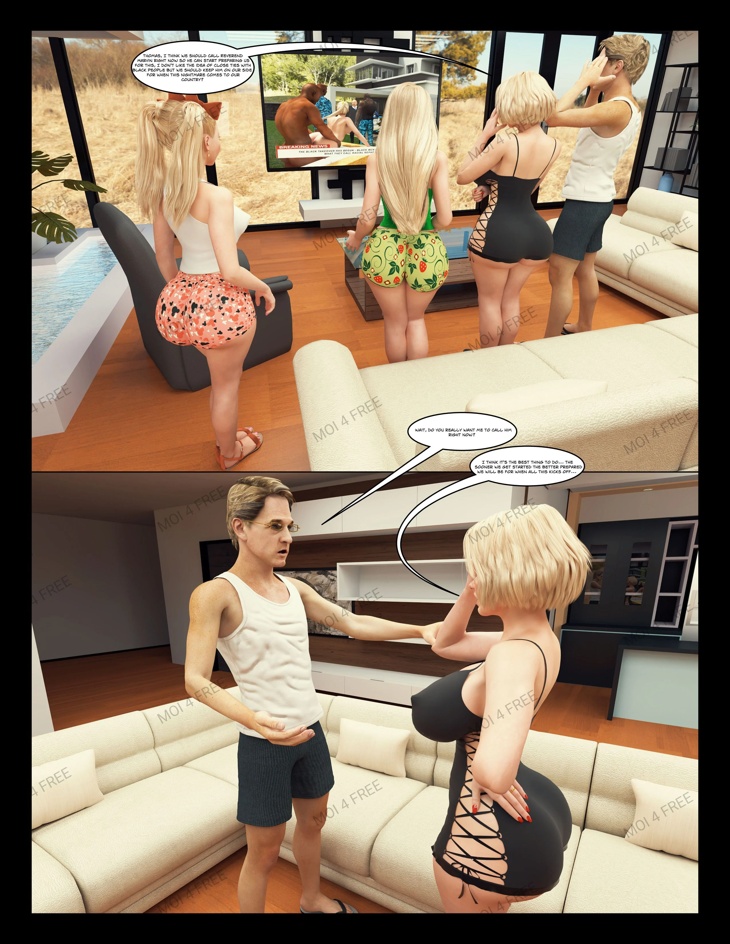 Black Takeover [Moiarte3D] - Chapter 1 — Page 6