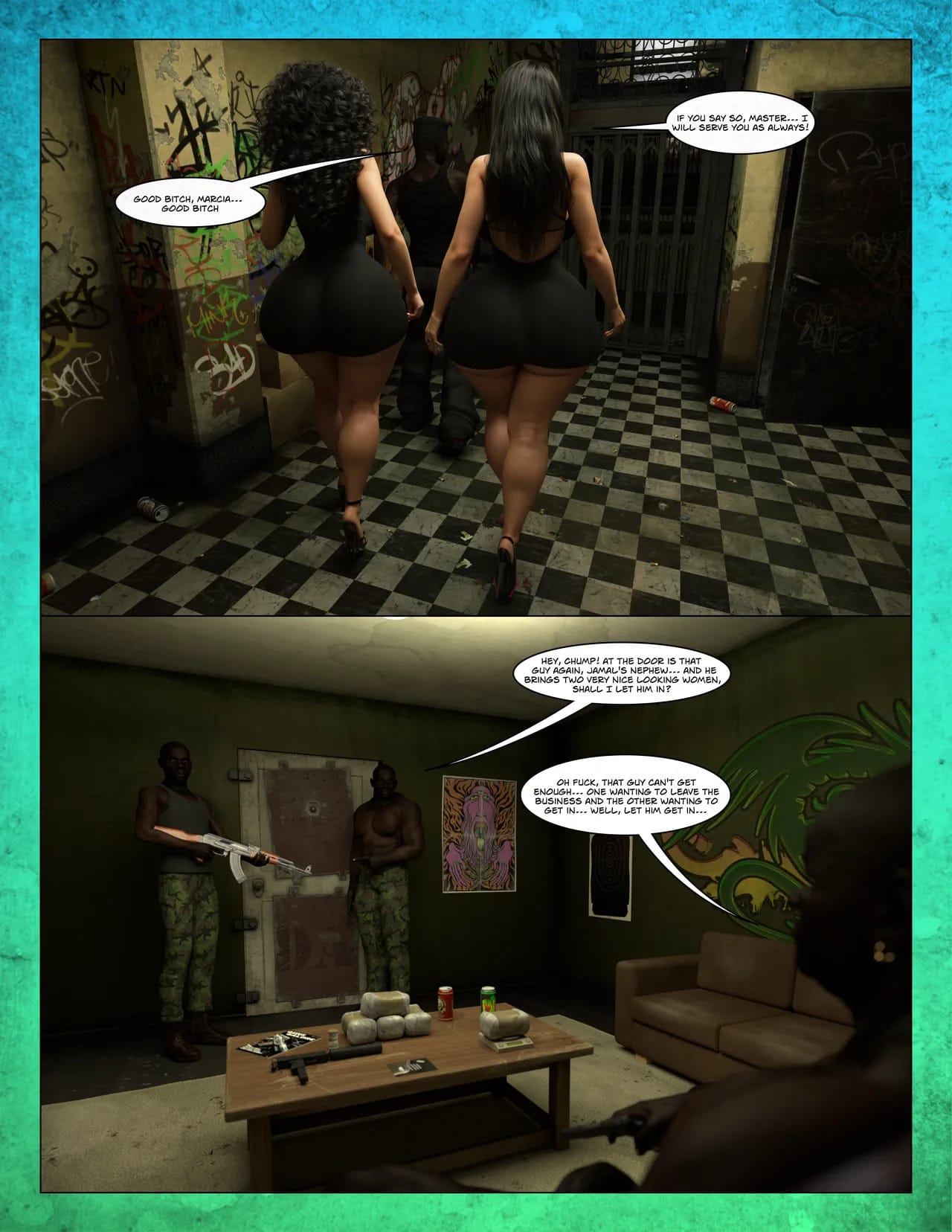 Black Takeover [Moiarte3D] - Chapter 4 — Page 28