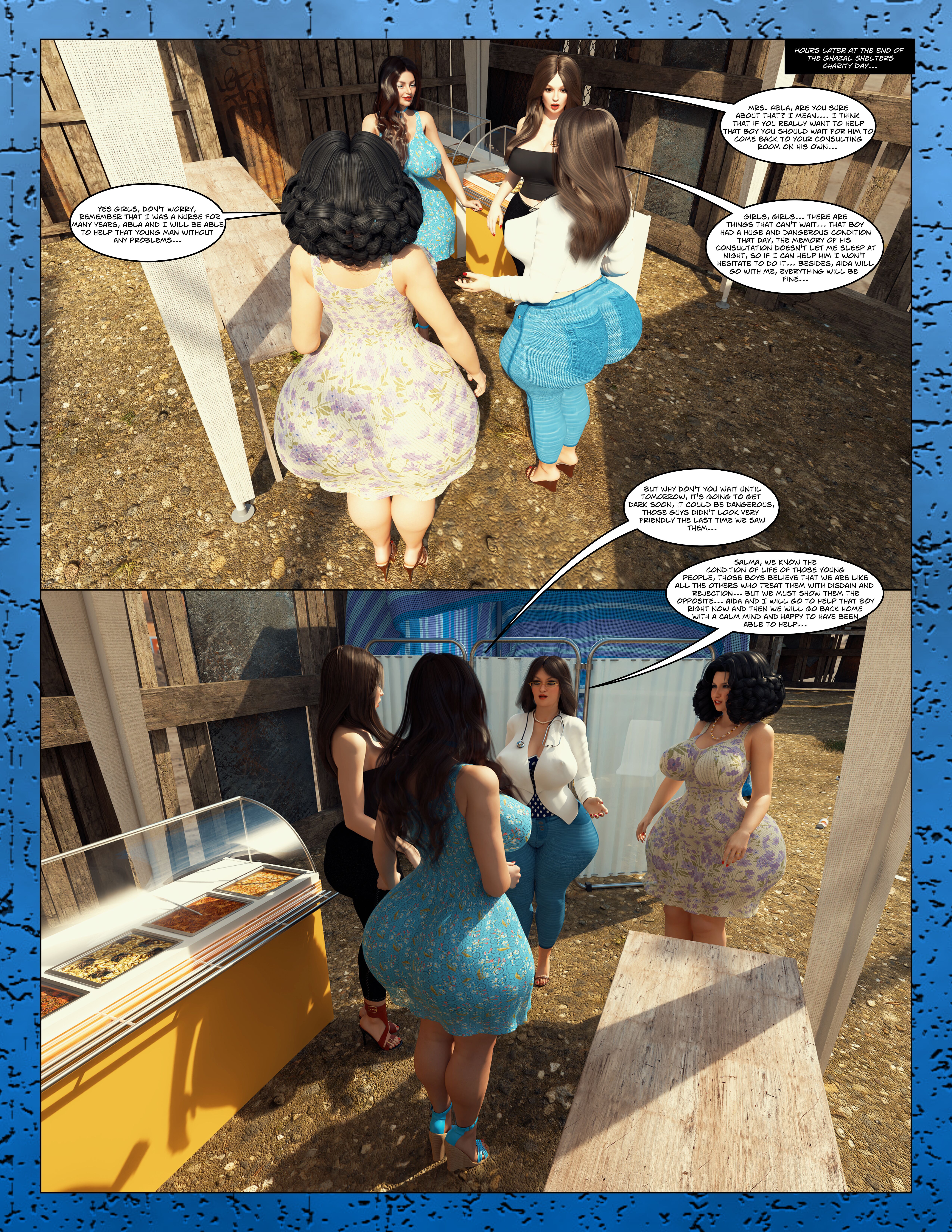 The Anal Queens [Moiarte3D] - Chapter 1 — Page 34