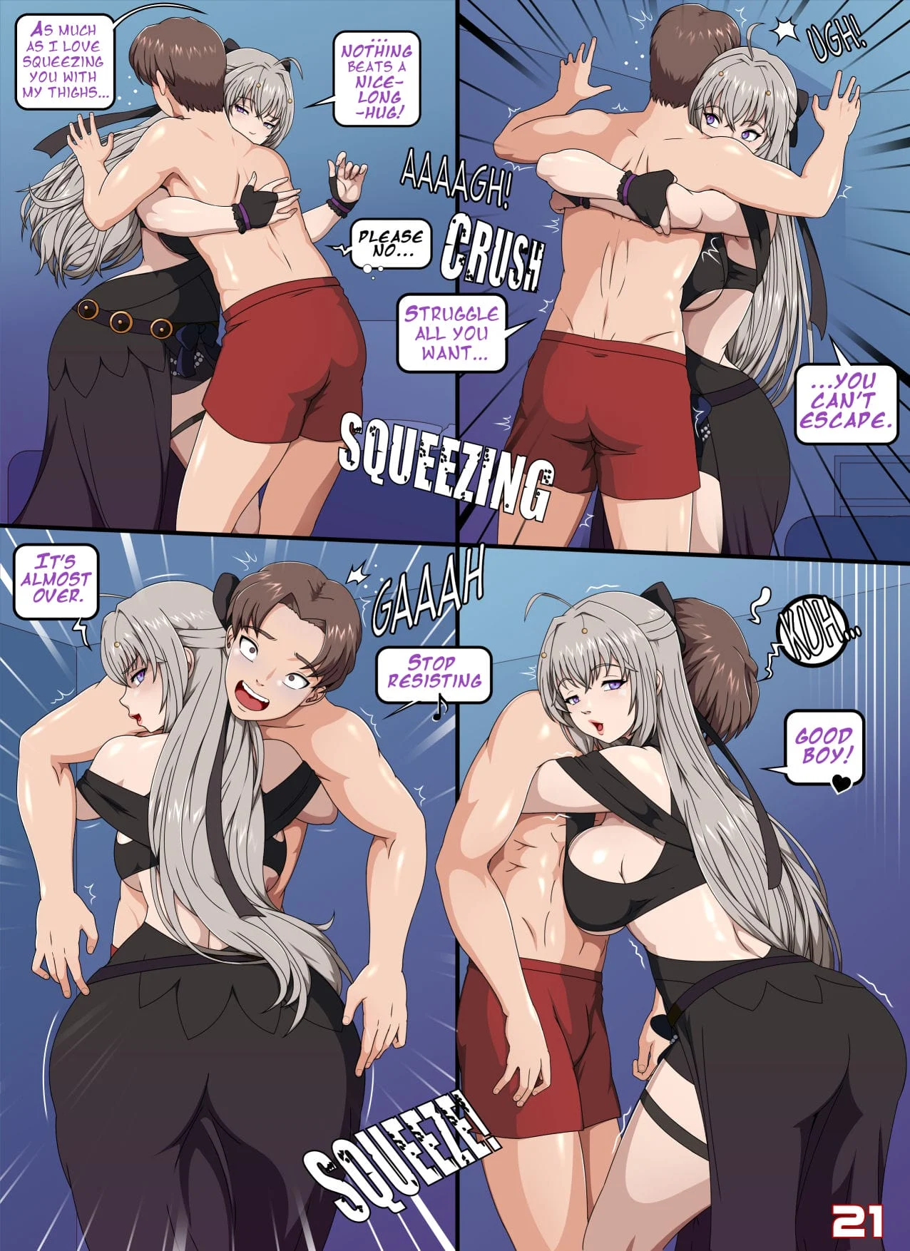Tight Simulations - Panther Squeeze (Persona 5) [StormFedeR] - Chapter 1 — Page 23