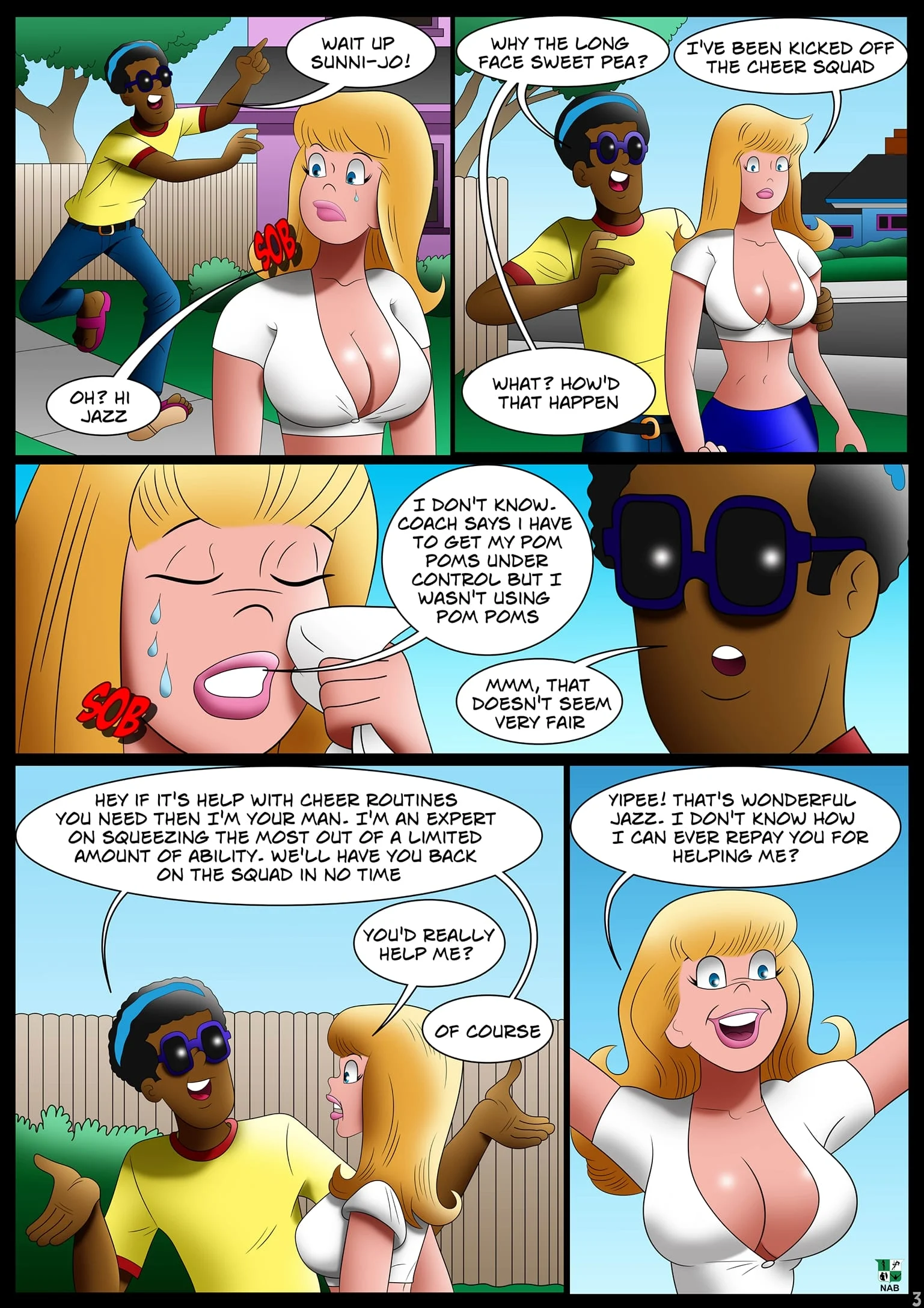 Sunshine's Pom Poms [Nab] - Chapter 1 — Page 4