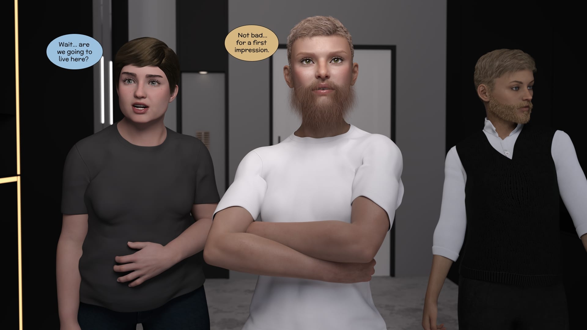 Silktrap [Kizaru3D] - Chapter 1.1 — Page 13
