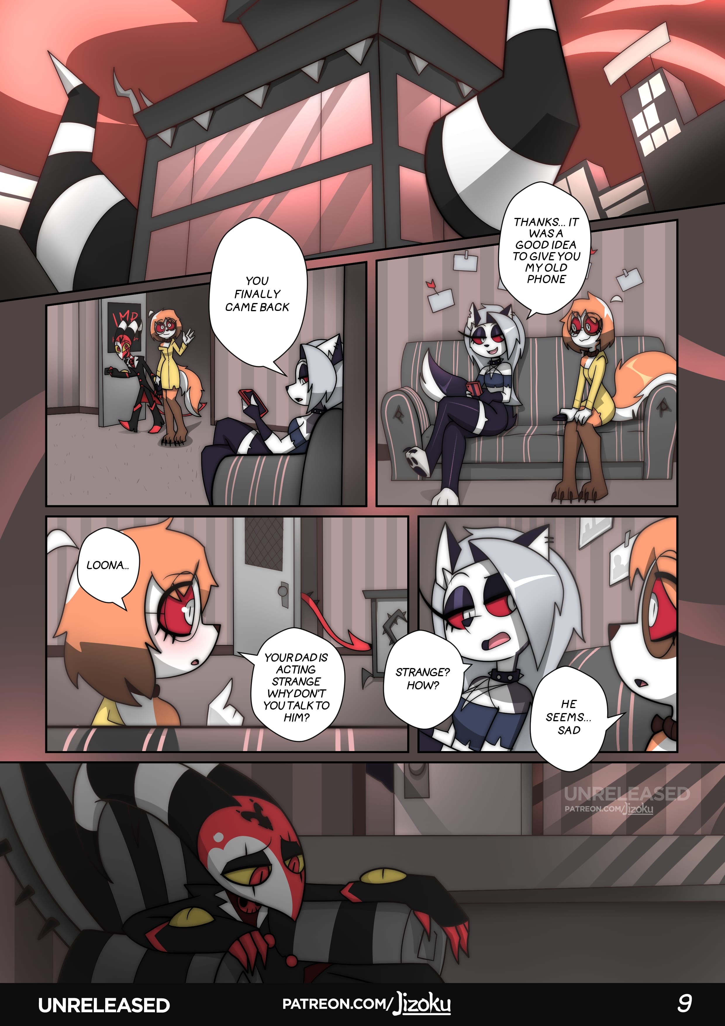 A Night With Loona (Helluva Boss) [Jizoku] - Chapter 3 — Page 10