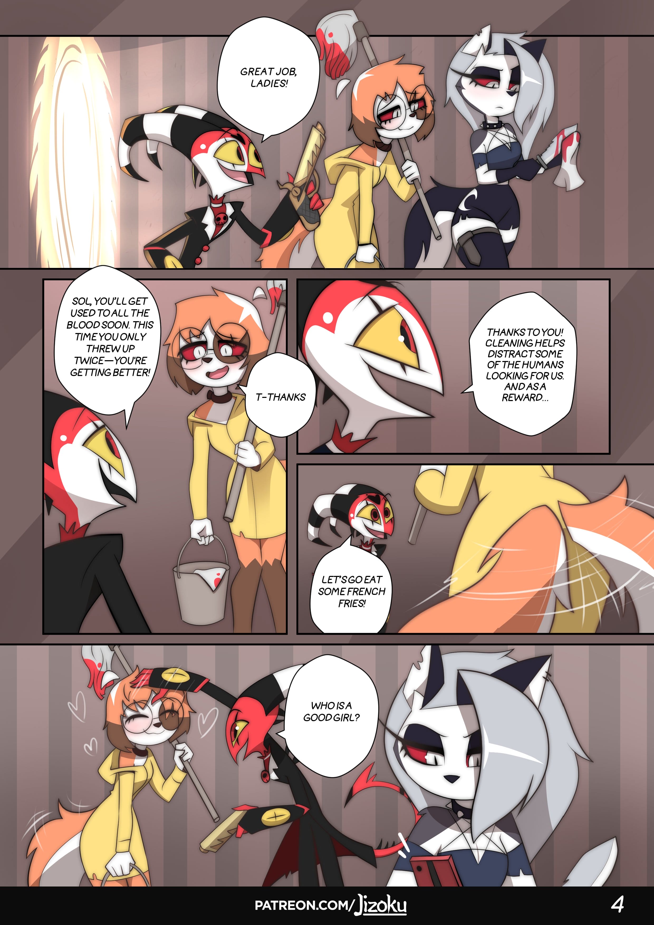 A Night With Loona (Helluva Boss) [Jizoku] - Chapter 3 — Page 5