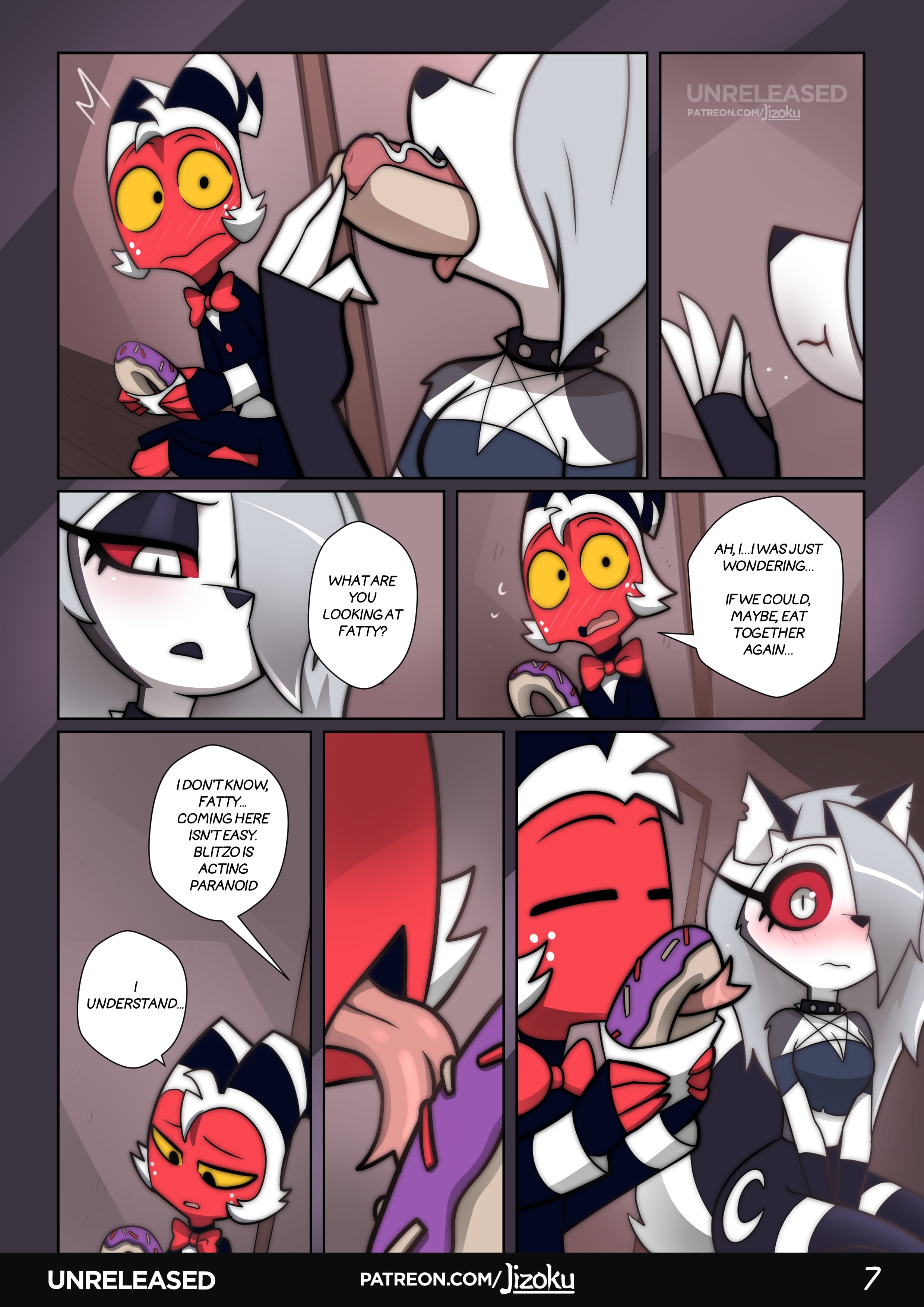 A Night With Loona (Helluva Boss) [Jizoku] - Chapter 3 — Page 8