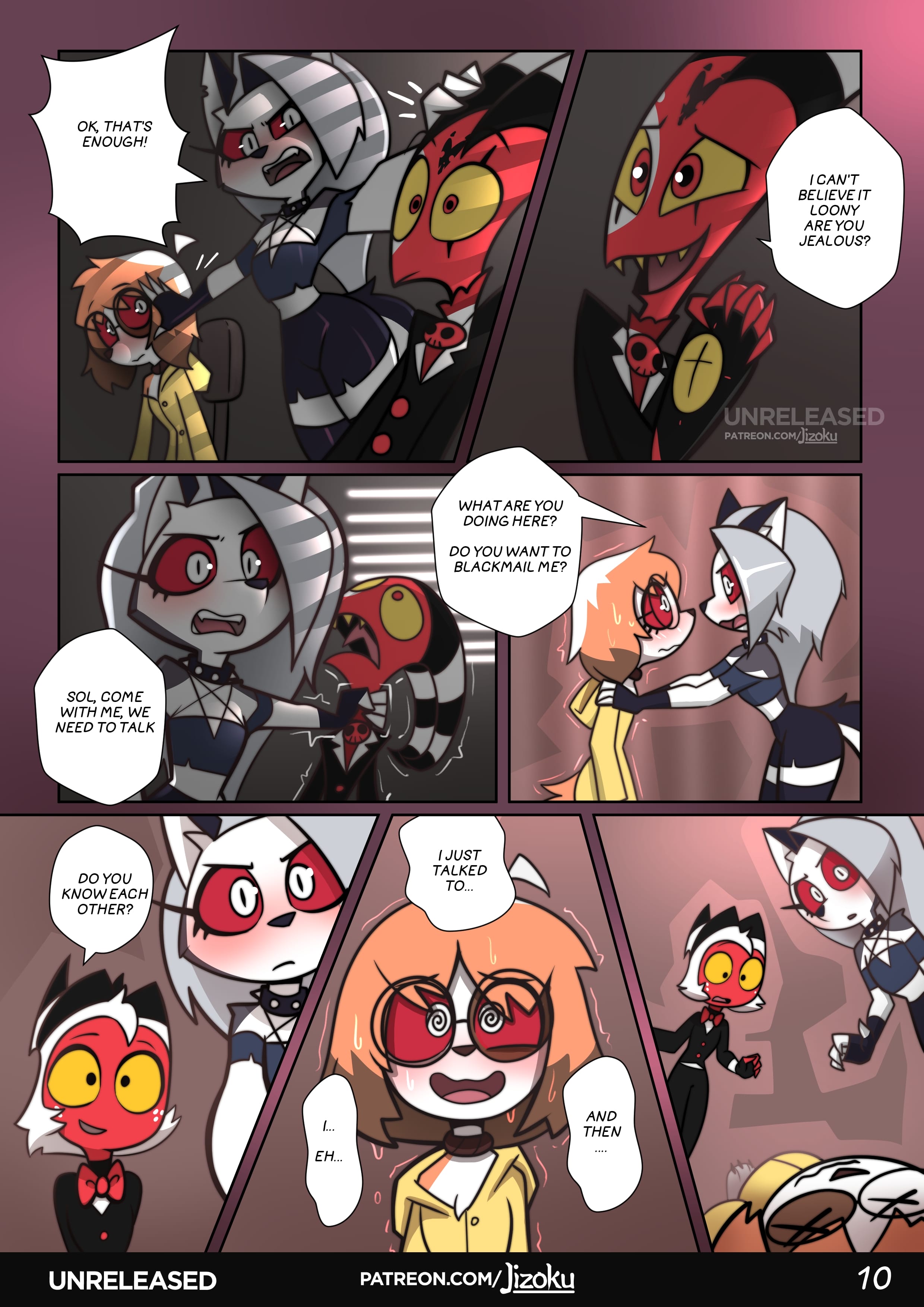 A Night With Loona (Helluva Boss) [Jizoku] - Chapter 2 — Page 11