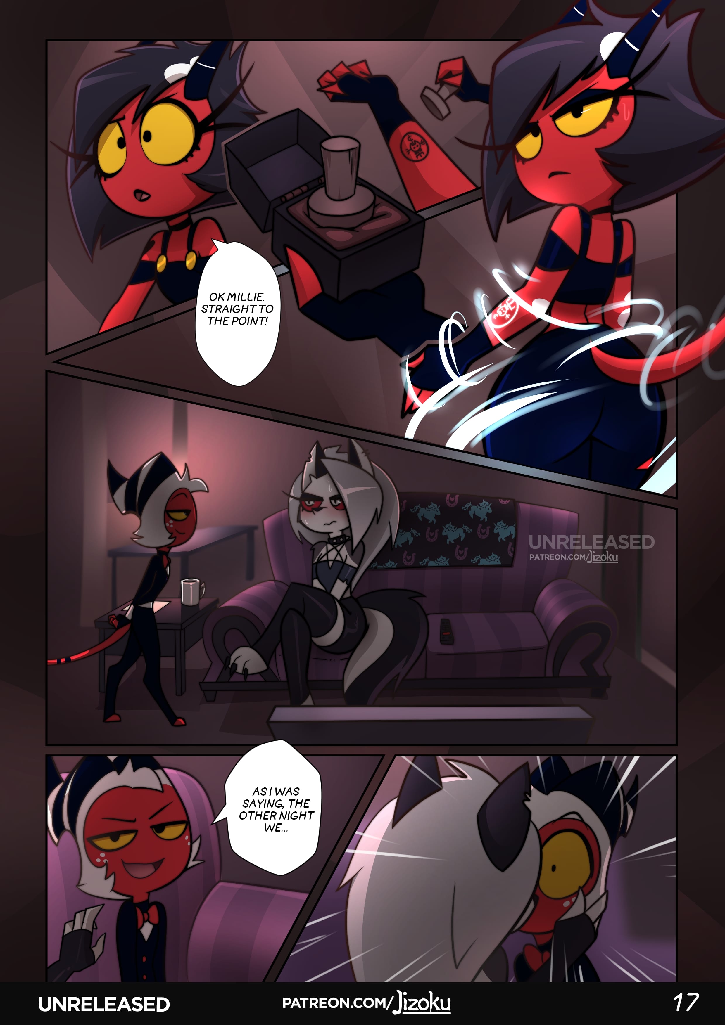 A Night With Loona (Helluva Boss) [Jizoku] - Chapter 2 — Page 18
