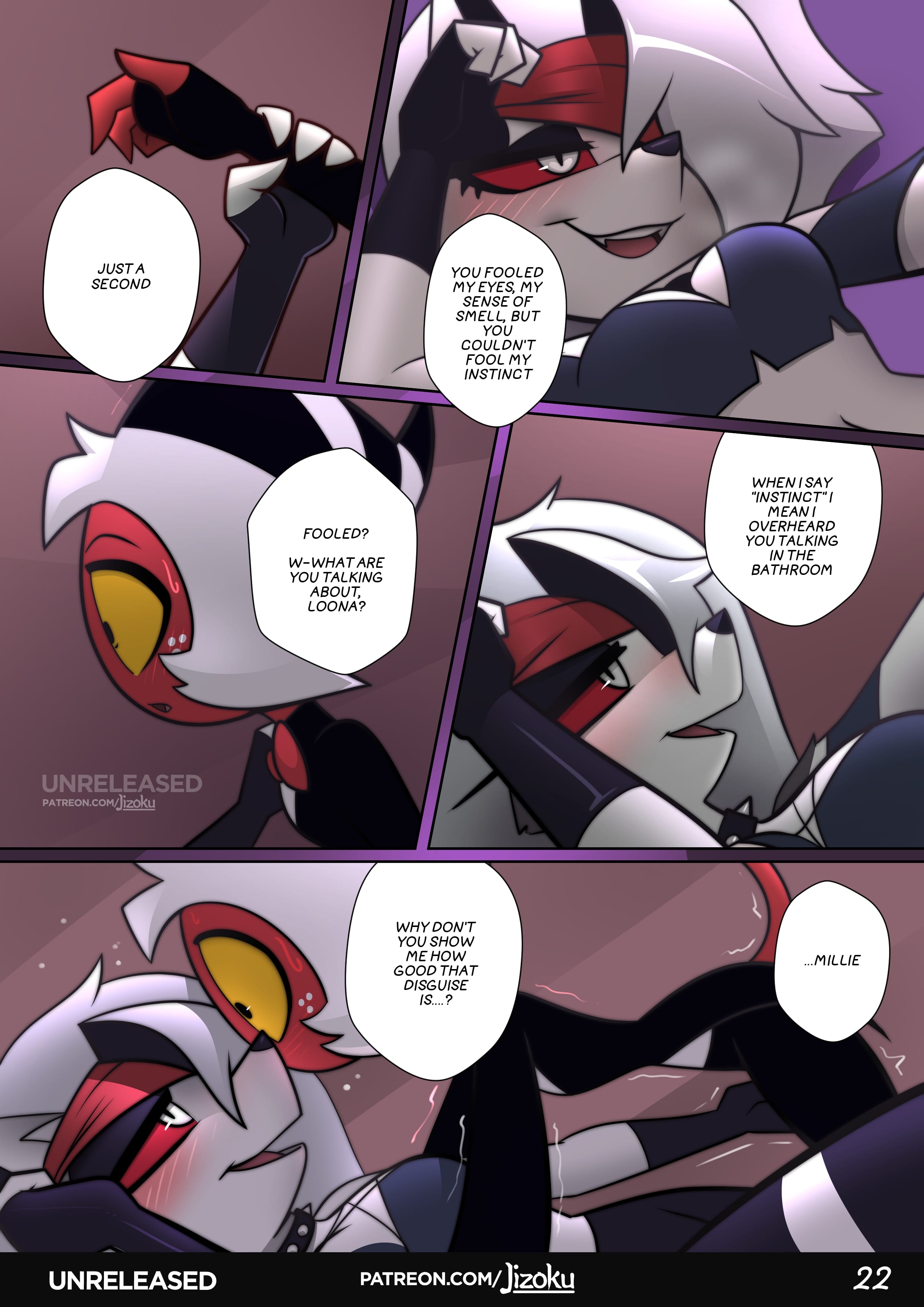 A Night With Loona (Helluva Boss) [Jizoku] - Chapter 2 — Page 23