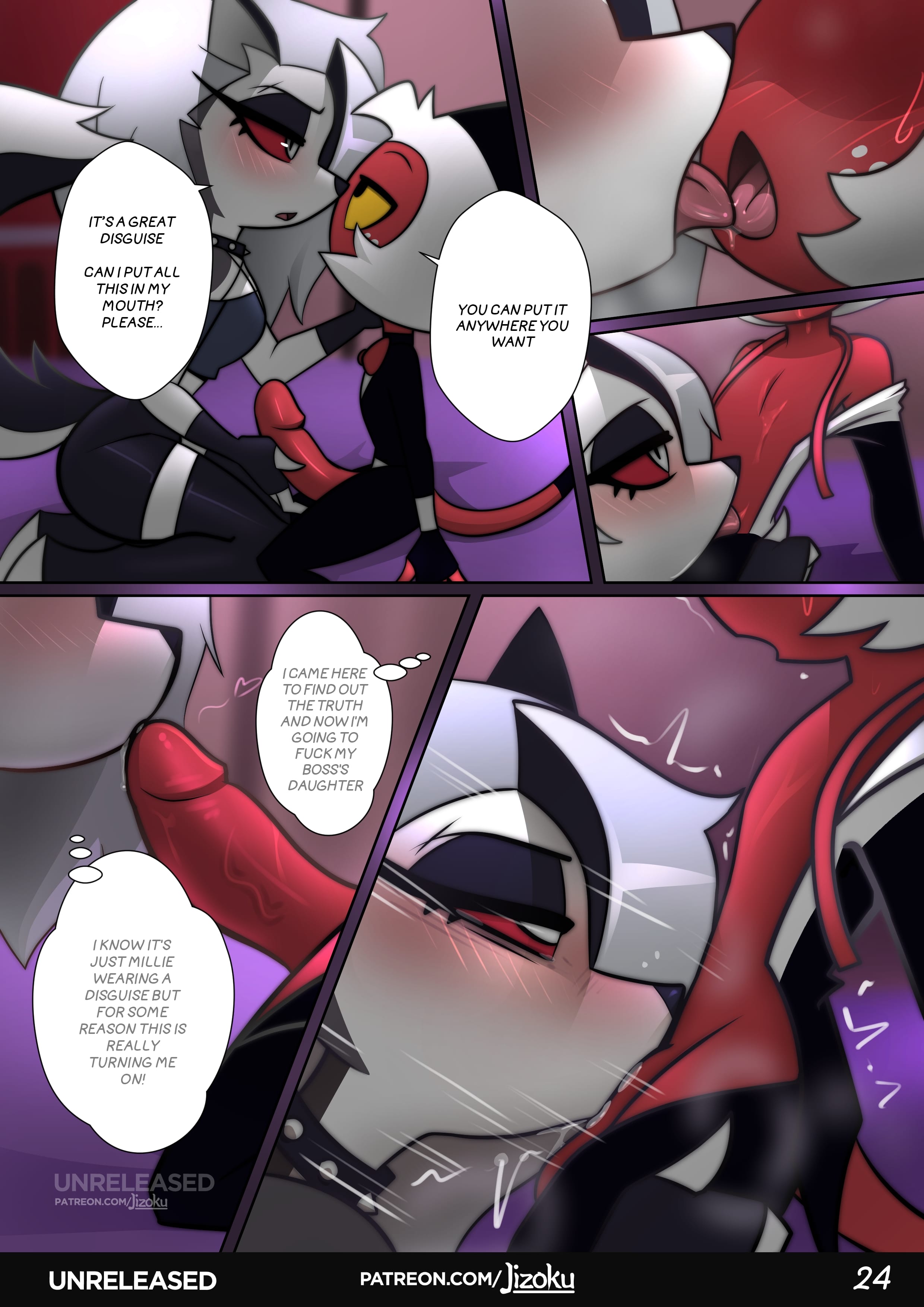 A Night With Loona (Helluva Boss) [Jizoku] - Chapter 2 — Page 25