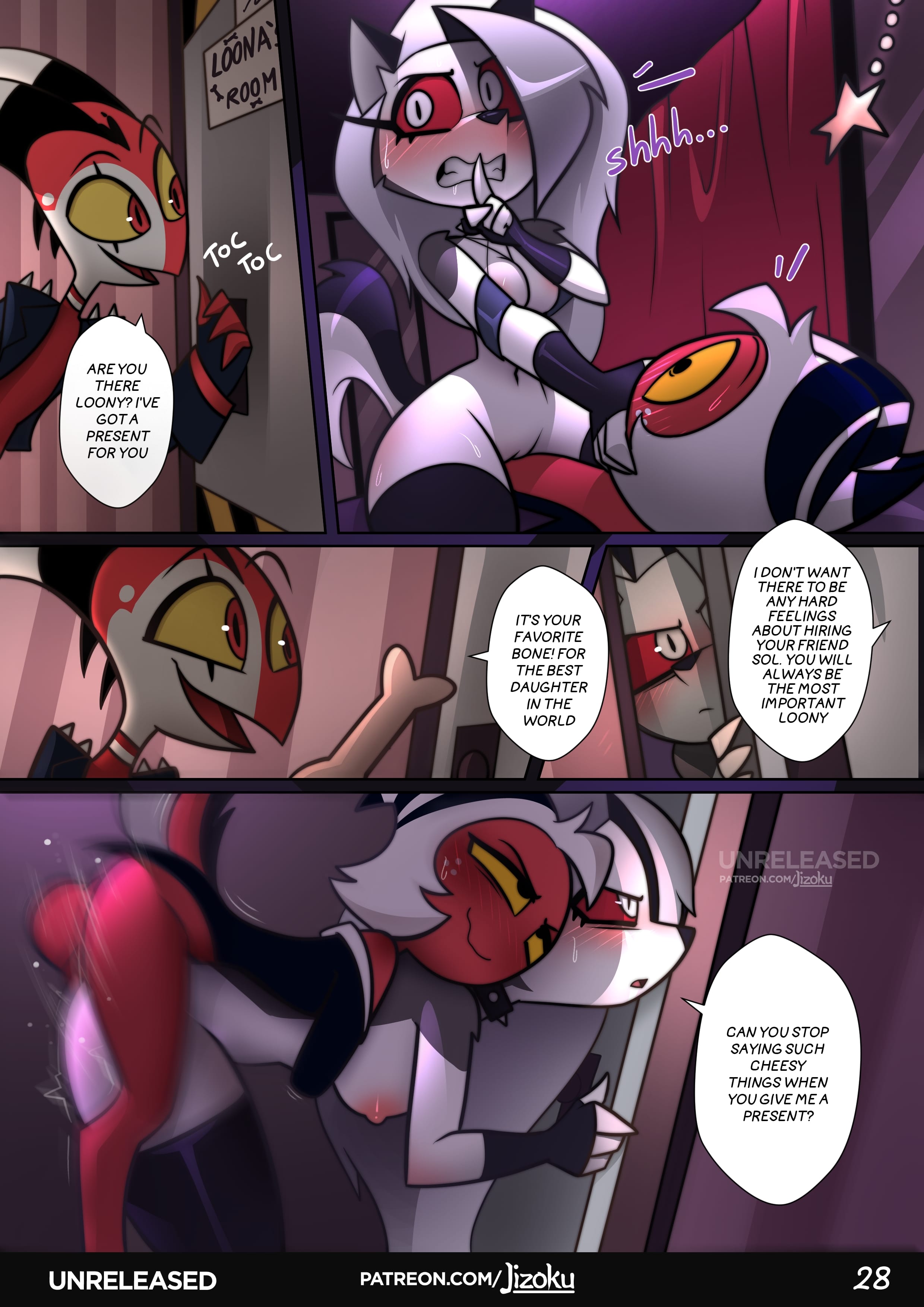 A Night With Loona (Helluva Boss) [Jizoku] - Chapter 2 — Page 29
