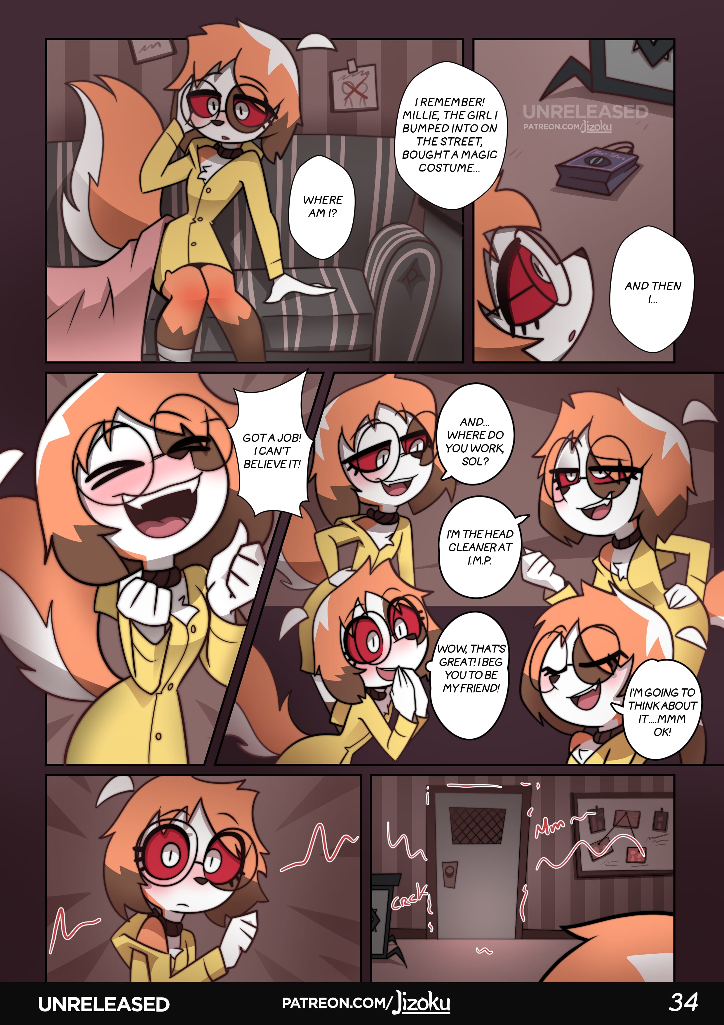A Night With Loona (Helluva Boss) [Jizoku] - Chapter 2 — Page 35