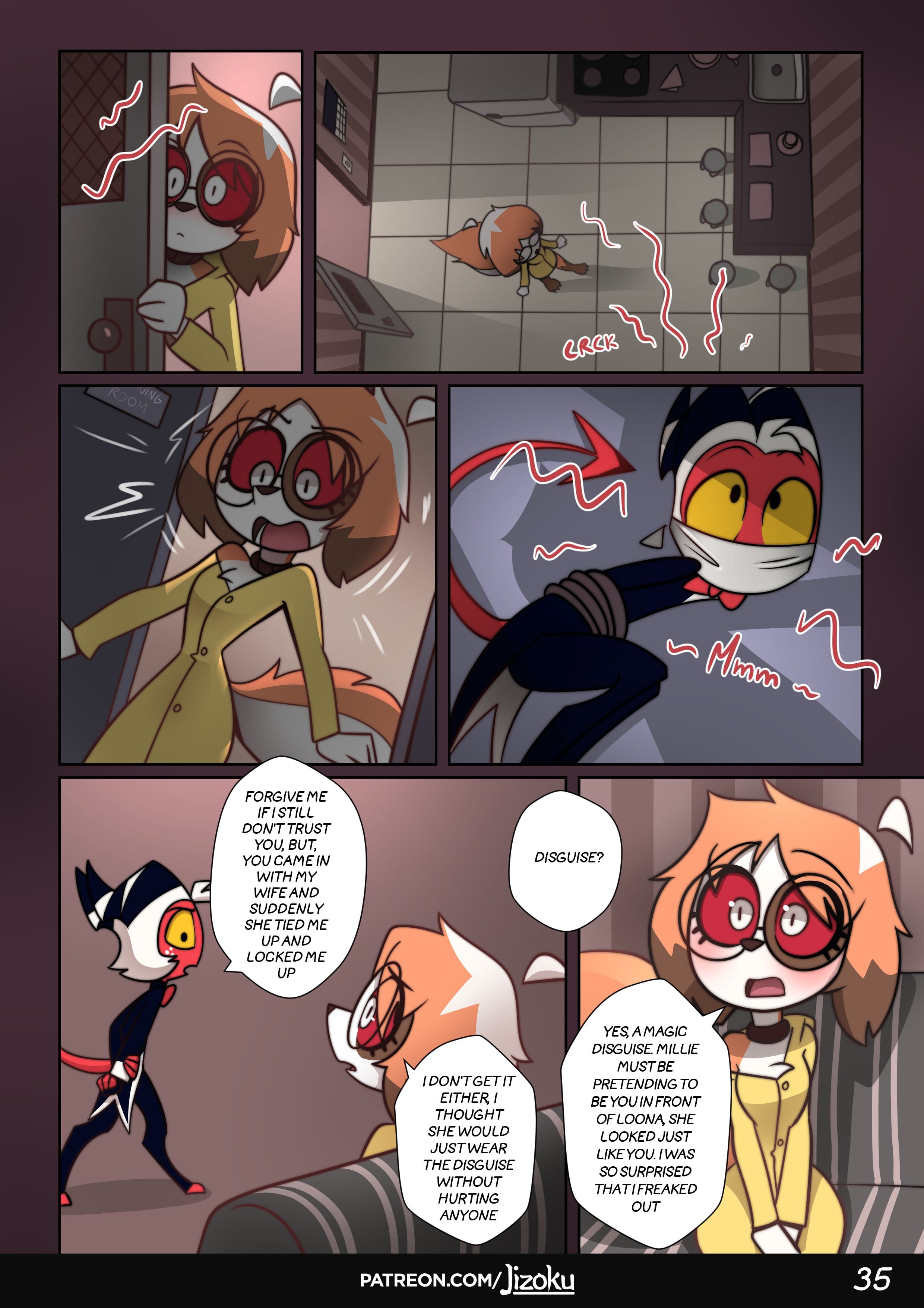 A Night With Loona (Helluva Boss) [Jizoku] - Chapter 2 — Page 36