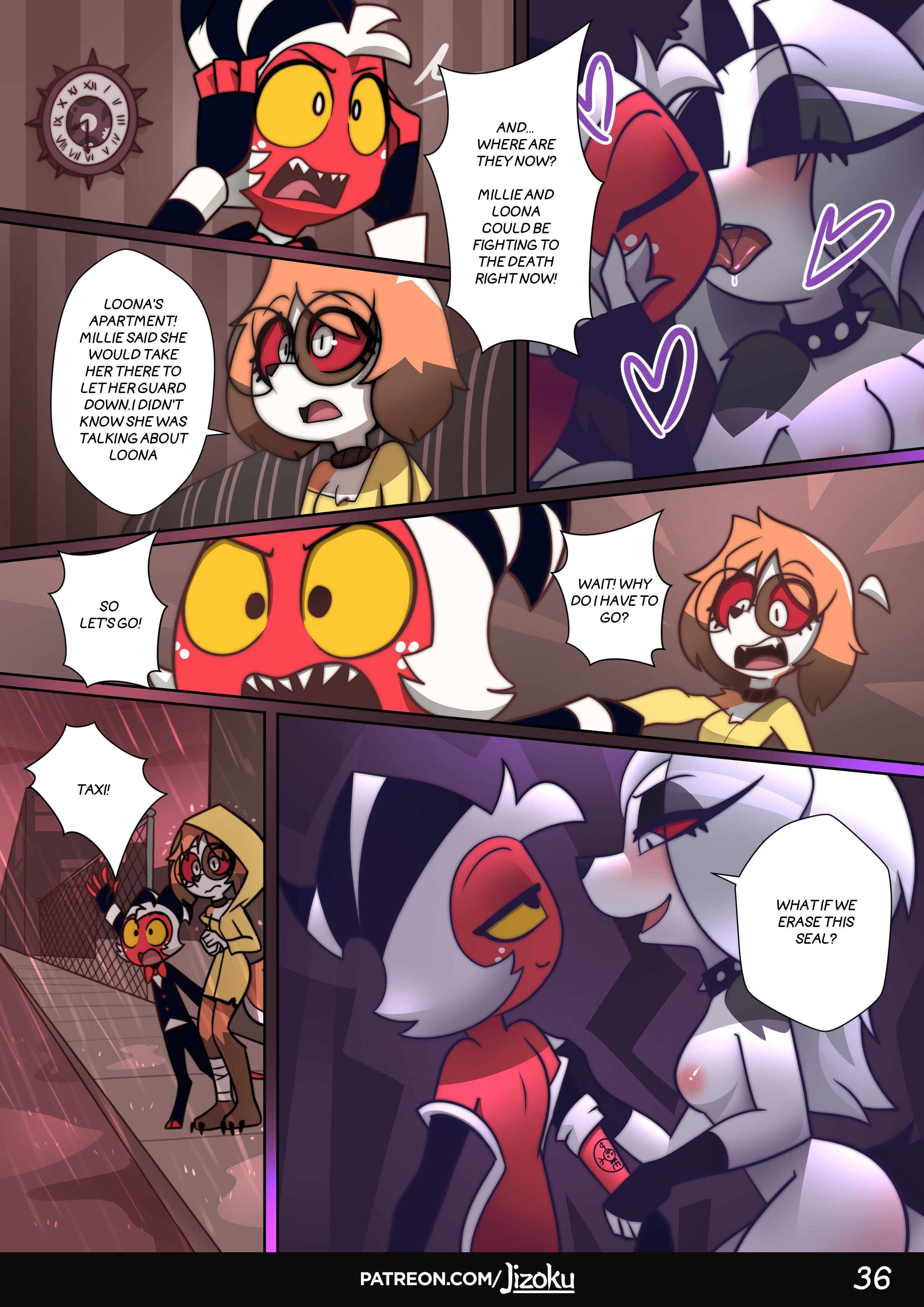 A Night With Loona (Helluva Boss) [Jizoku] - Chapter 2 — Page 37