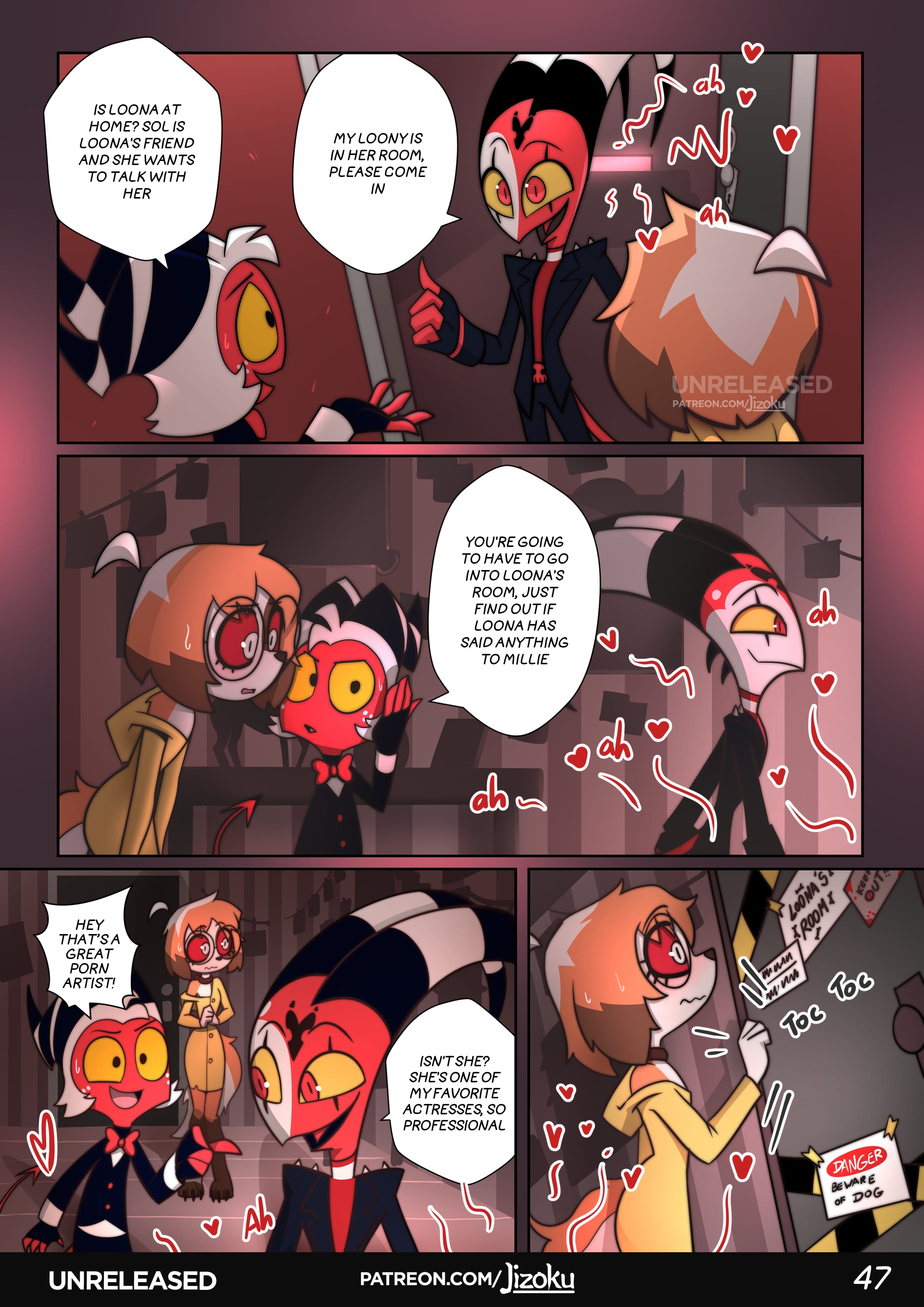 A Night With Loona (Helluva Boss) [Jizoku] - Chapter 2 — Page 48
