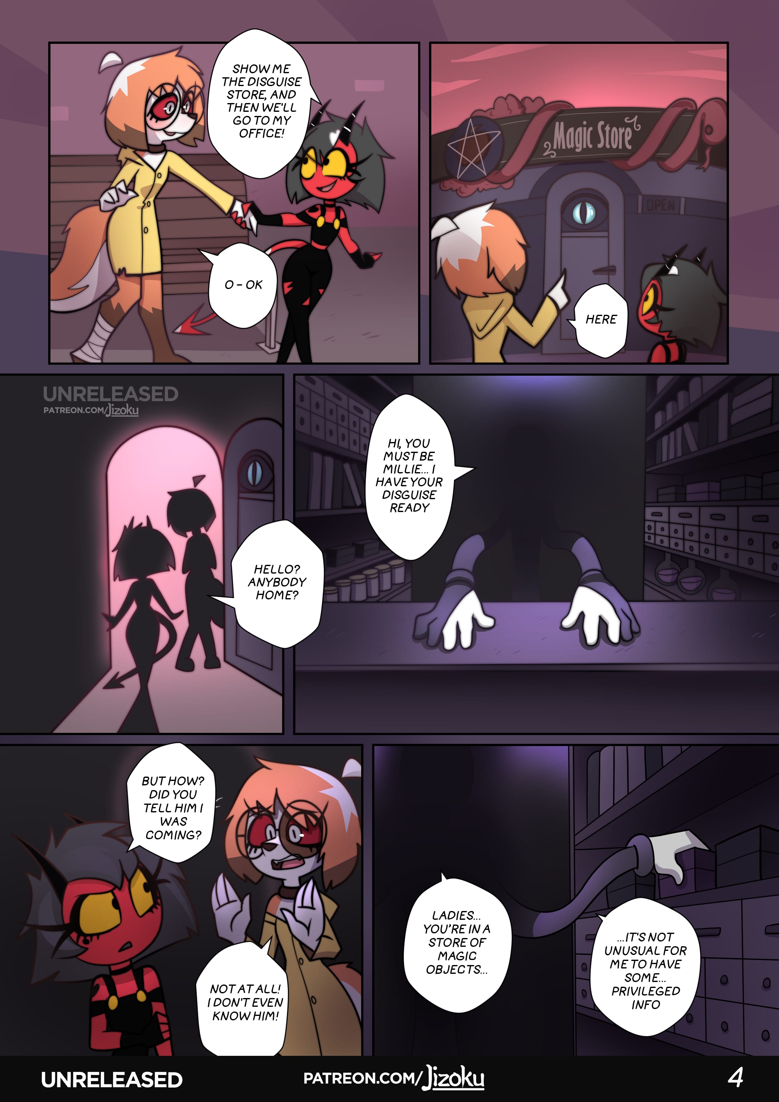 A Night With Loona (Helluva Boss) [Jizoku] - Chapter 2 — Page 5