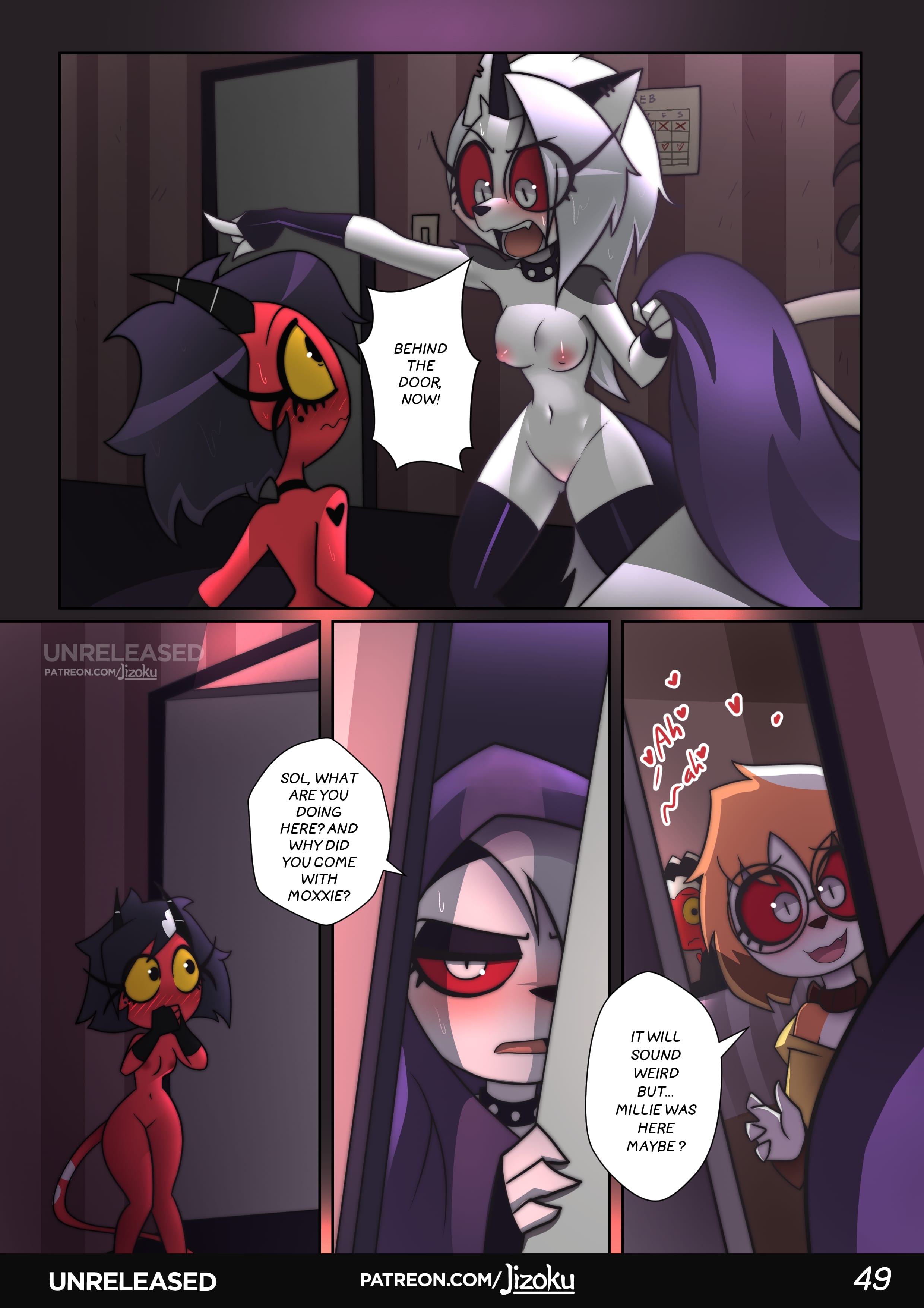 A Night With Loona (Helluva Boss) [Jizoku] - Chapter 2 — Page 50