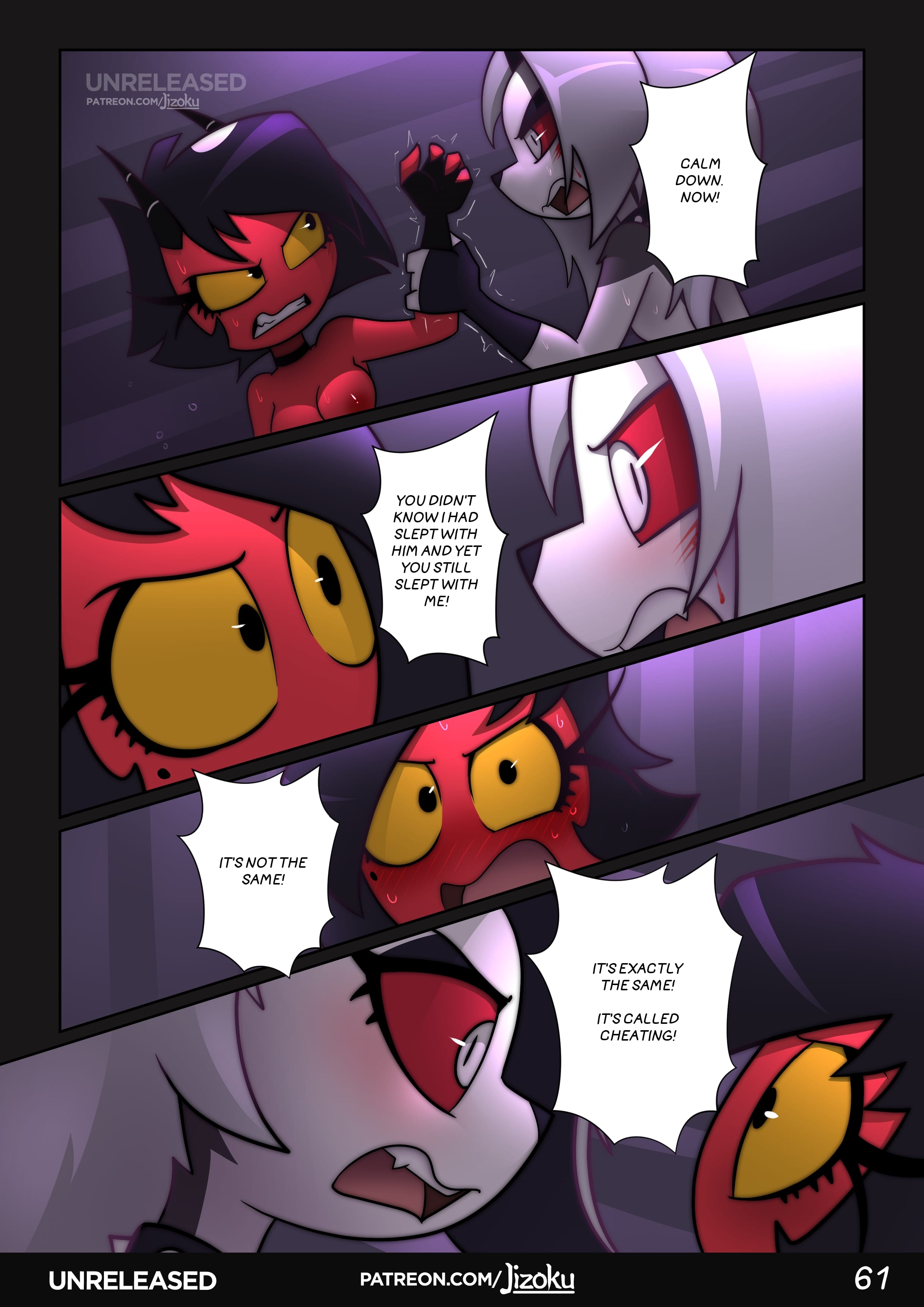 A Night With Loona (Helluva Boss) [Jizoku] - Chapter 2 — Page 62