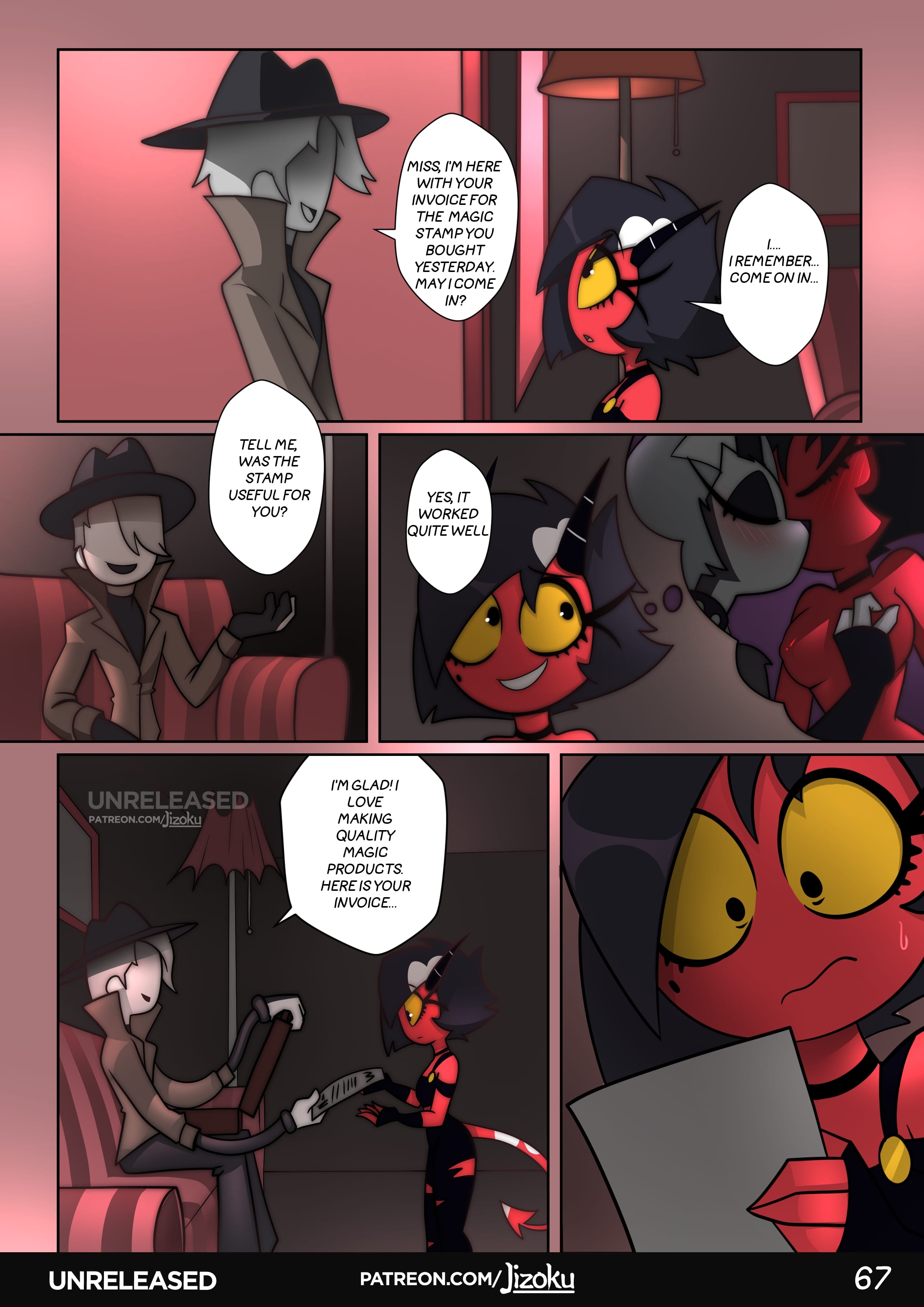 A Night With Loona (Helluva Boss) [Jizoku] - Chapter 2 — Page 68