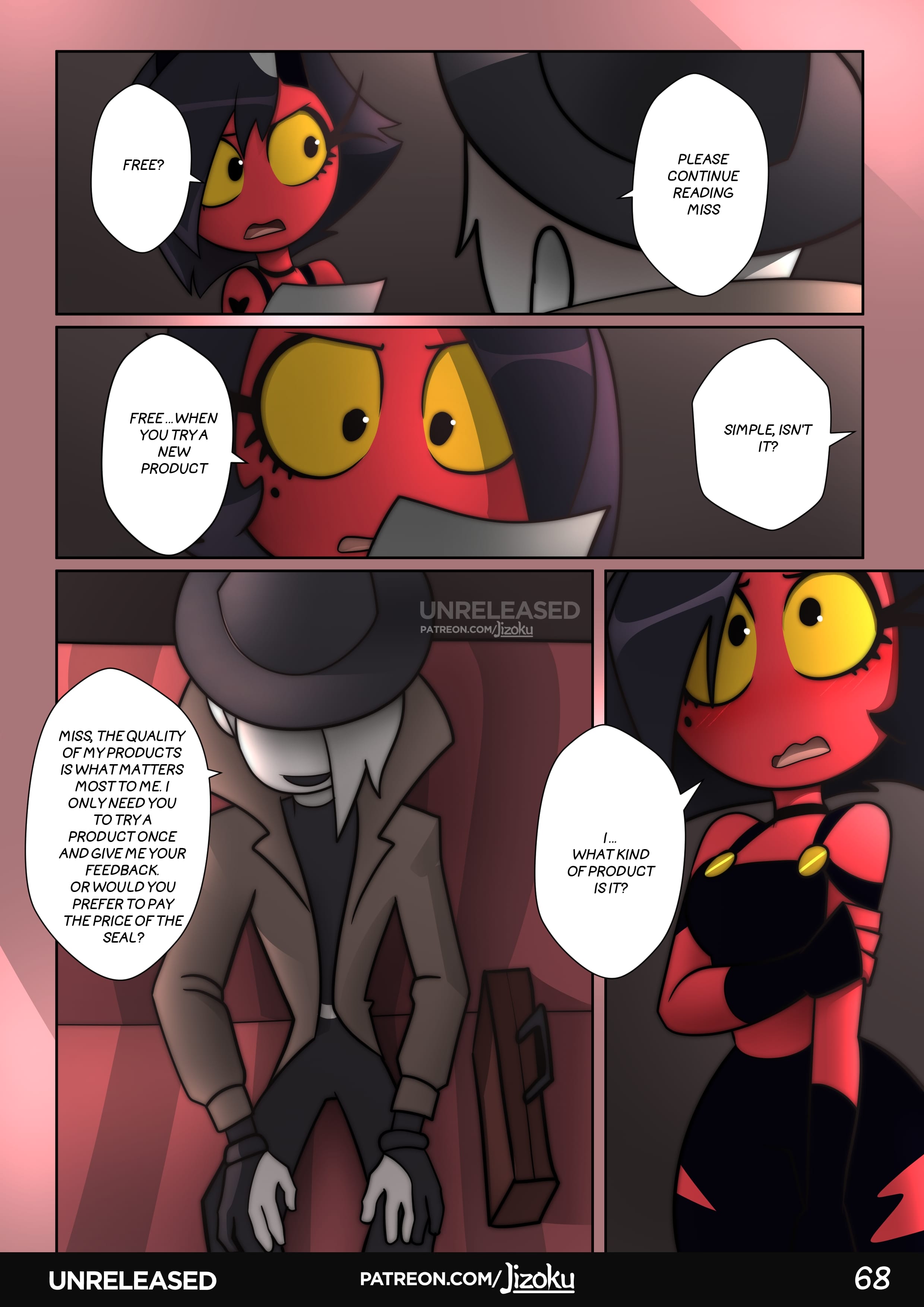 A Night With Loona (Helluva Boss) [Jizoku] - Chapter 2 — Page 69