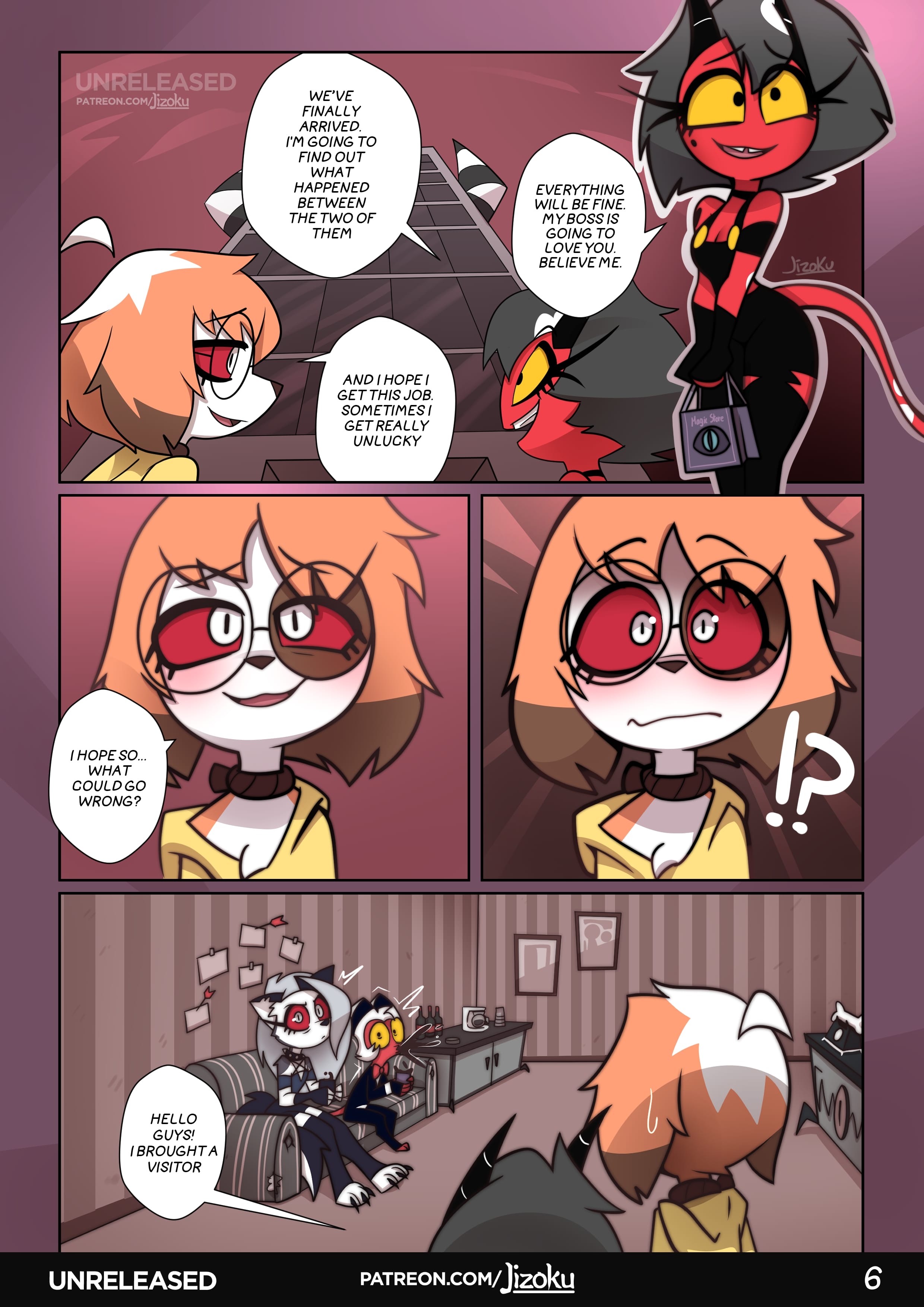 A Night With Loona (Helluva Boss) [Jizoku] - Chapter 2 — Page 7