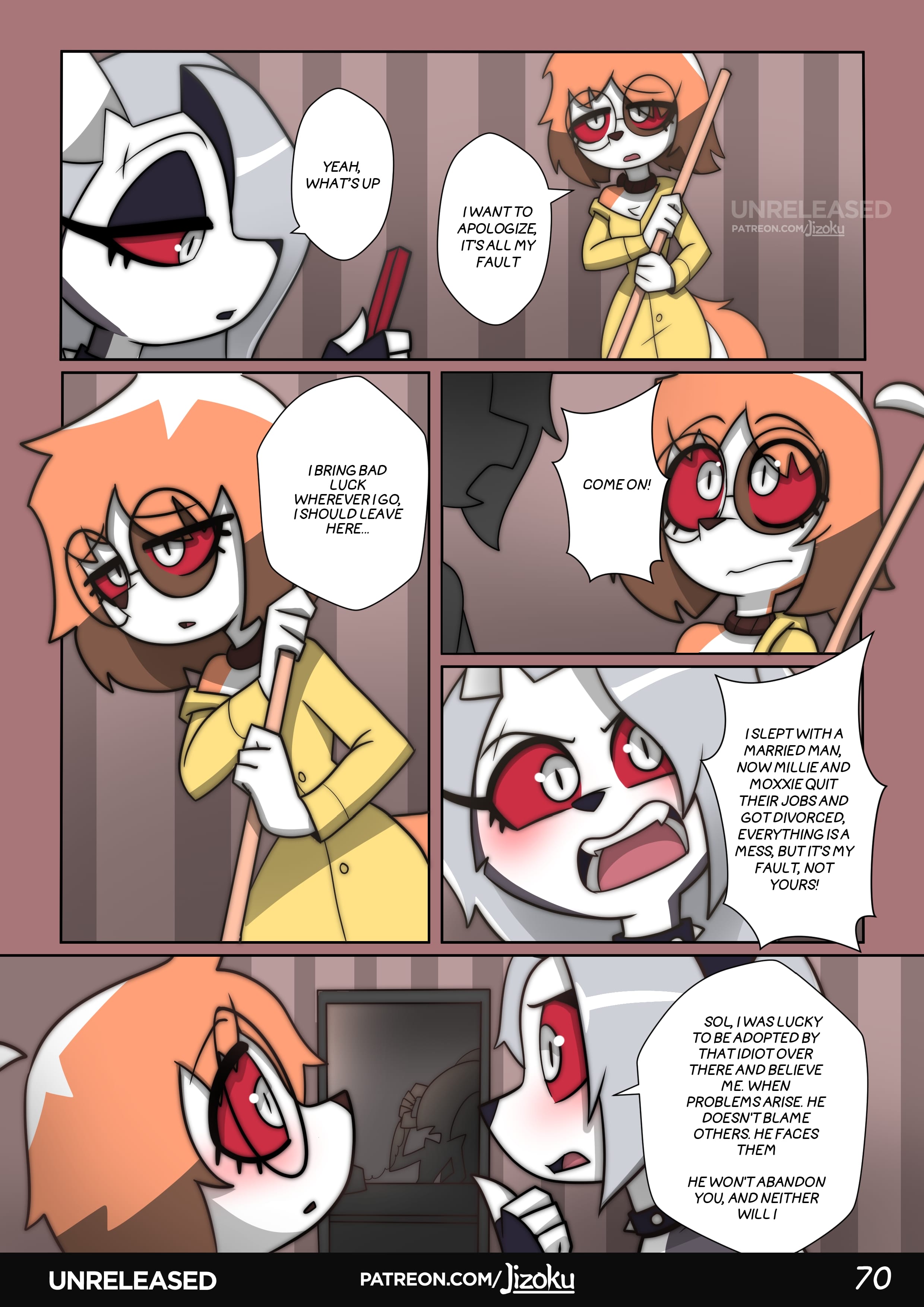 A Night With Loona (Helluva Boss) [Jizoku] - Chapter 2 — Page 71