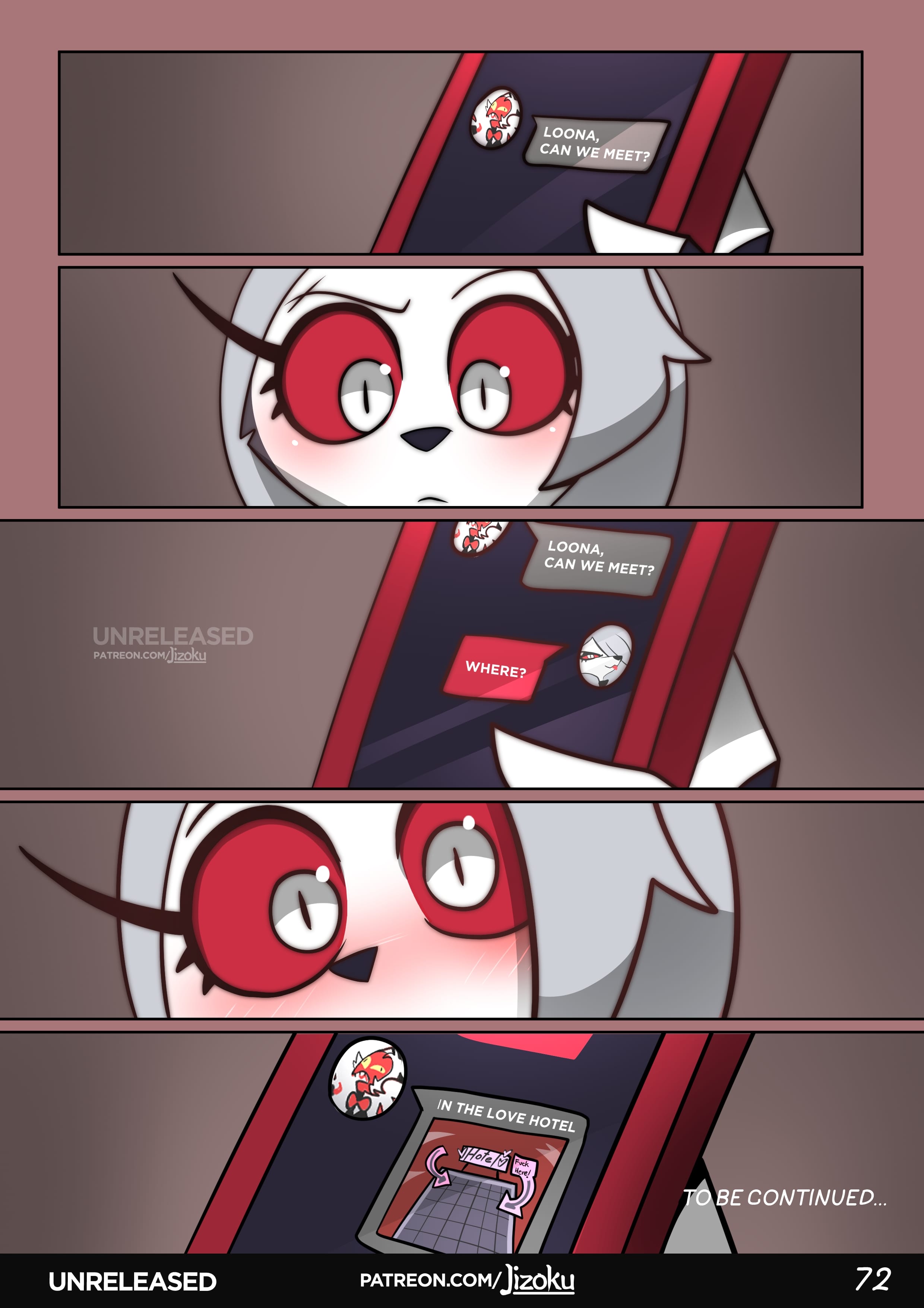 A Night With Loona (Helluva Boss) [Jizoku] - Chapter 2 — Page 73