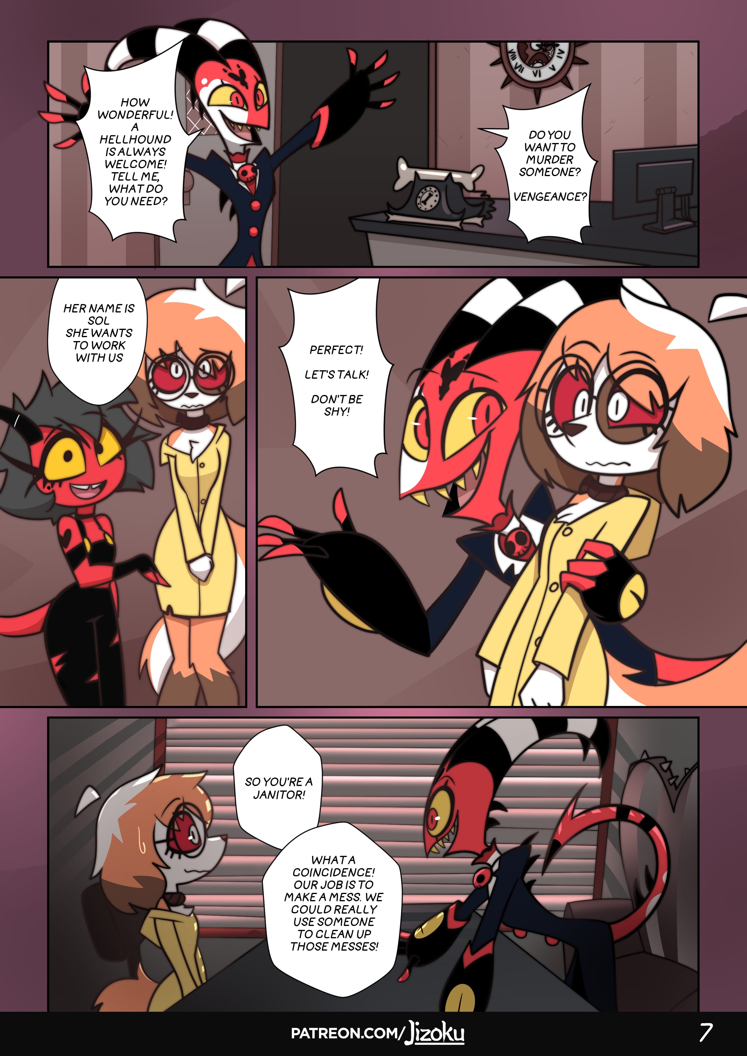A Night With Loona (Helluva Boss) [Jizoku] - Chapter 2 — Page 8