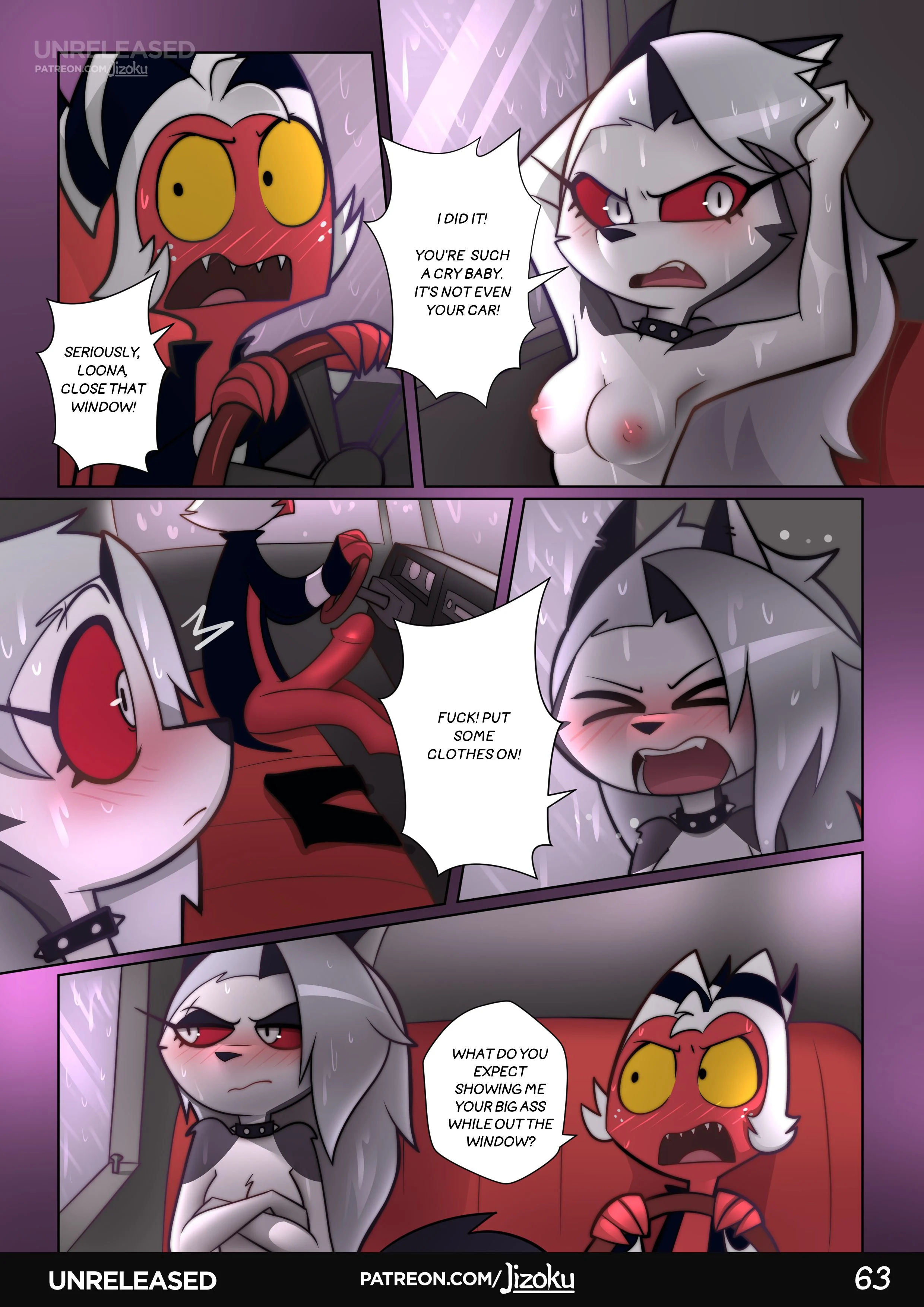 A Night With Loona (Helluva Boss) [Jizoku] - Chapter 1 — Page 64