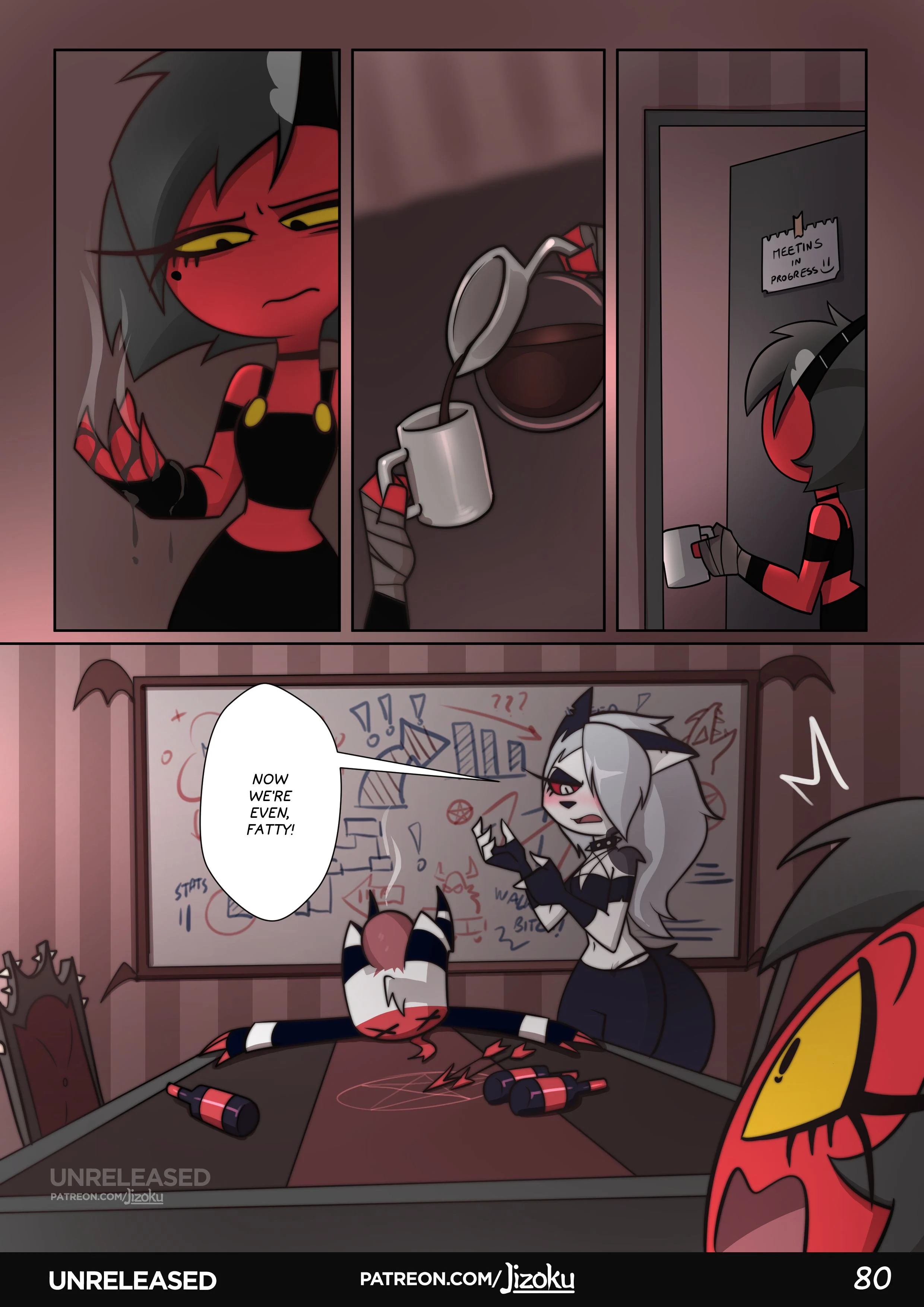 A Night With Loona (Helluva Boss) [Jizoku] - Chapter 1 — Page 81