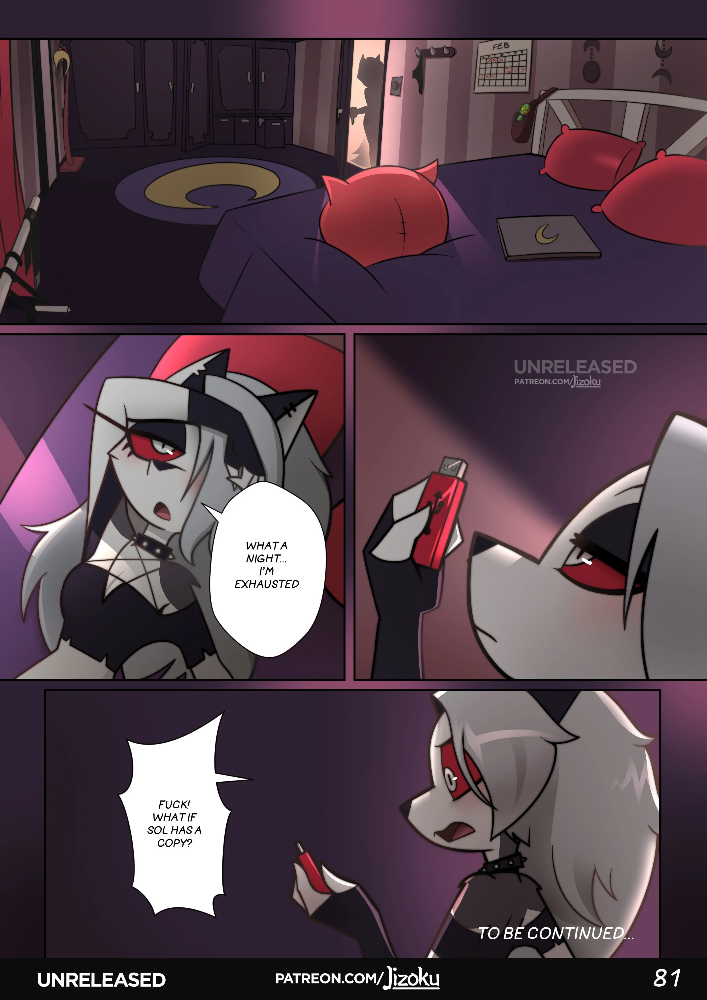 A Night With Loona (Helluva Boss) [Jizoku] - Chapter 1 — Page 82