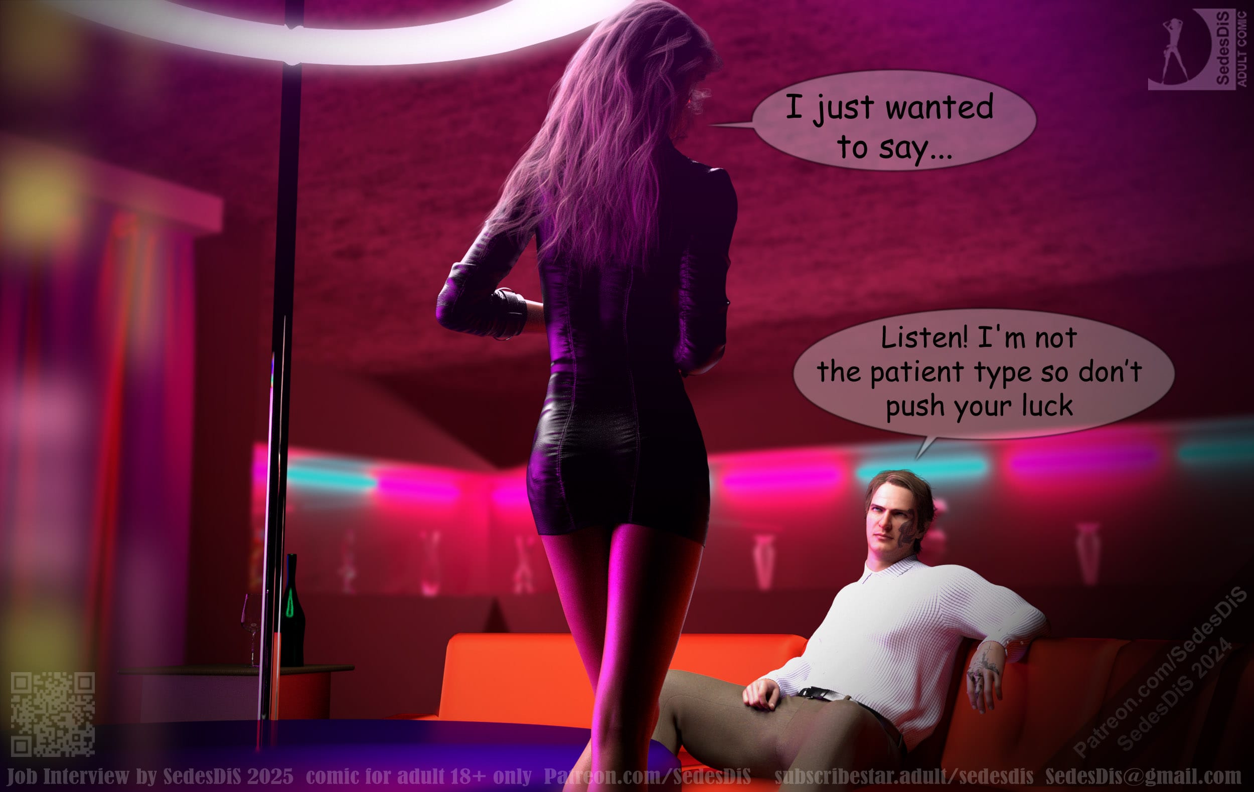 Job Interview [SedesDiS] - Chapter 1 — Page 14