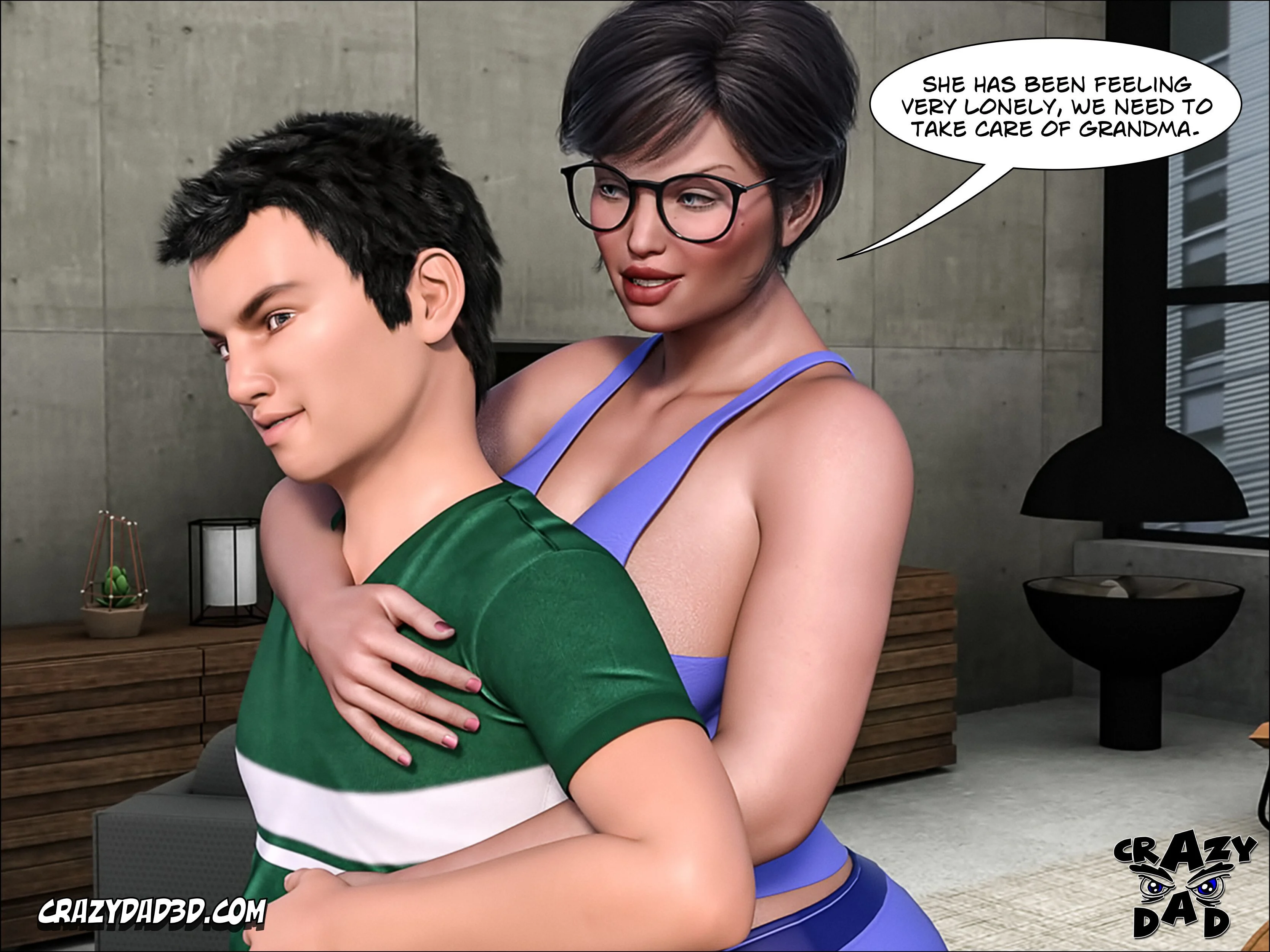 The Grandma [CrazyDad3D] - Chapter 8 — Page 51