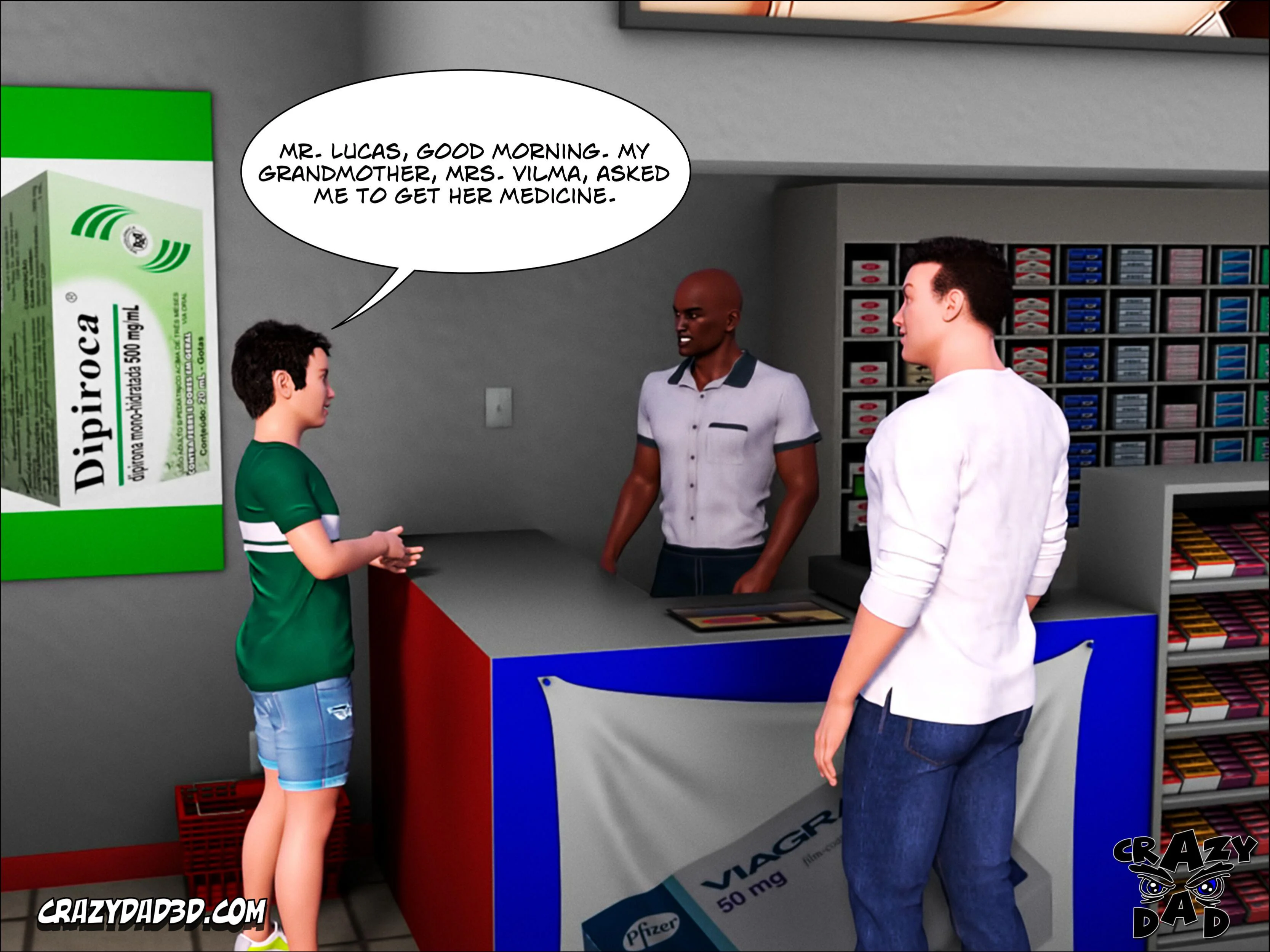 The Grandma [CrazyDad3D] - Chapter 1 — Page 27