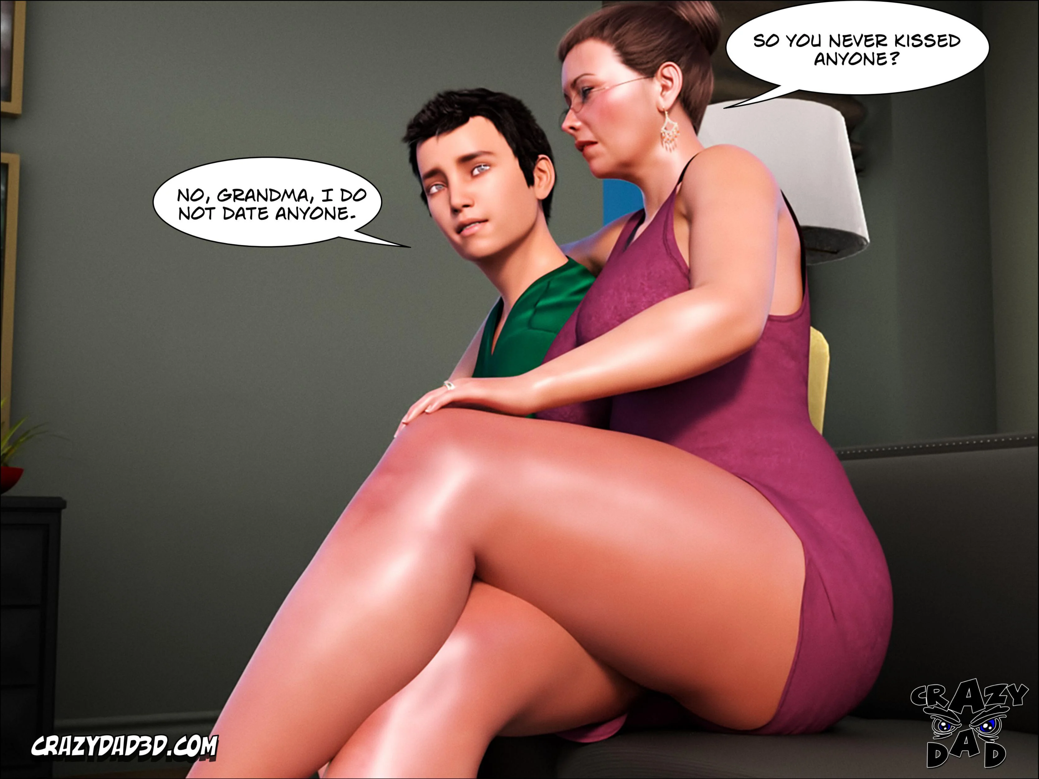 The Grandma [CrazyDad3D] - Chapter 1 — Page 44