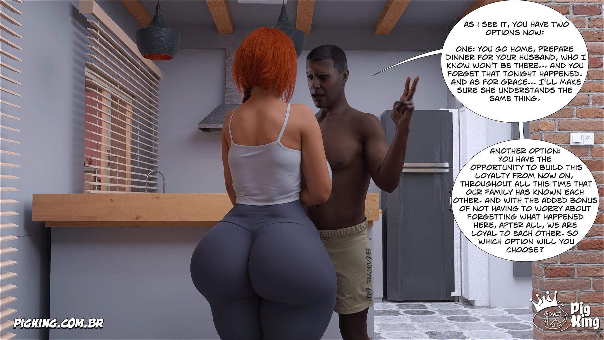 Big Black Cocks [CrazyDad3D] - Chapter 31 — Page 21