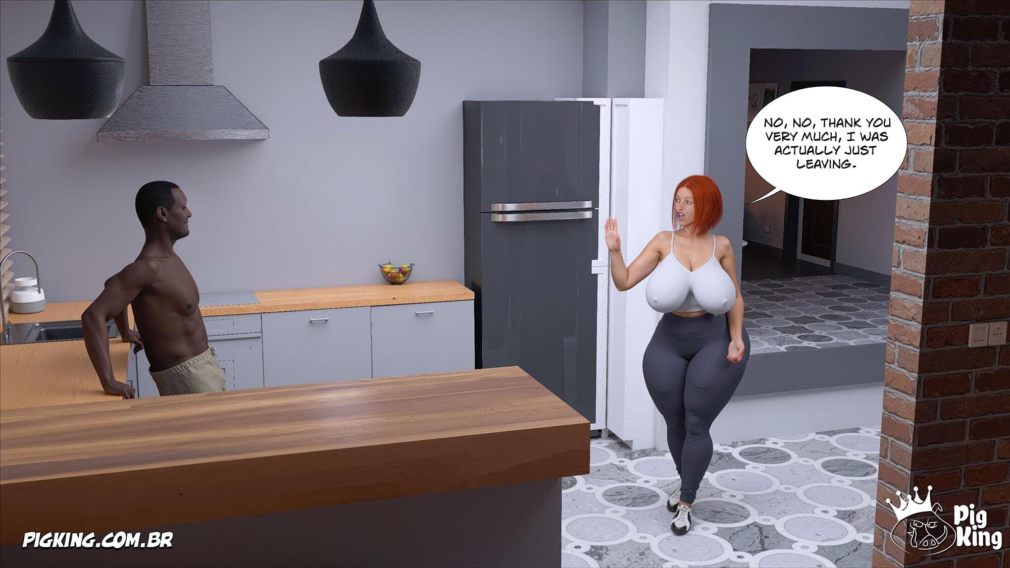 Big Black Cocks [CrazyDad3D] - Chapter 31 — Page 6
