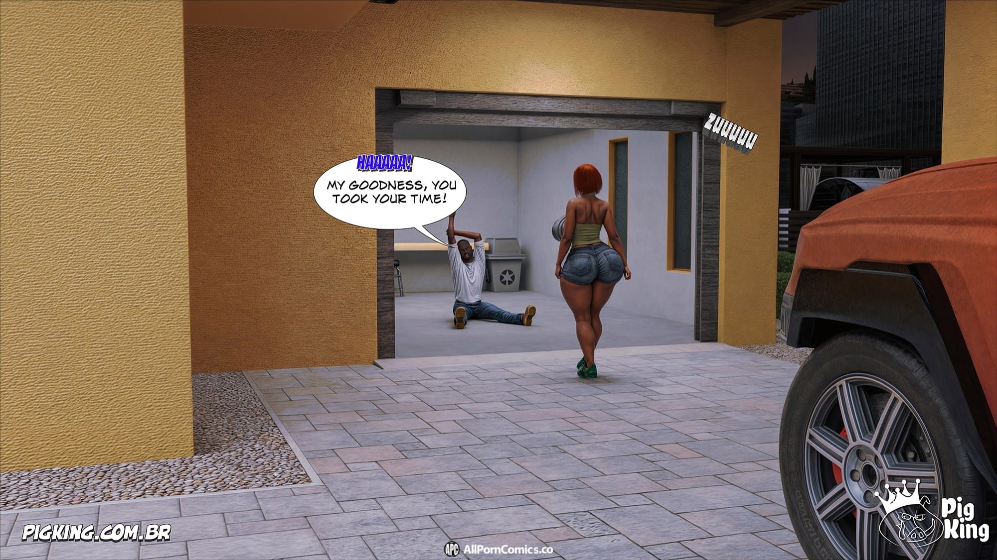 Big Black Cocks [CrazyDad3D] - Chapter 20 — Page 91