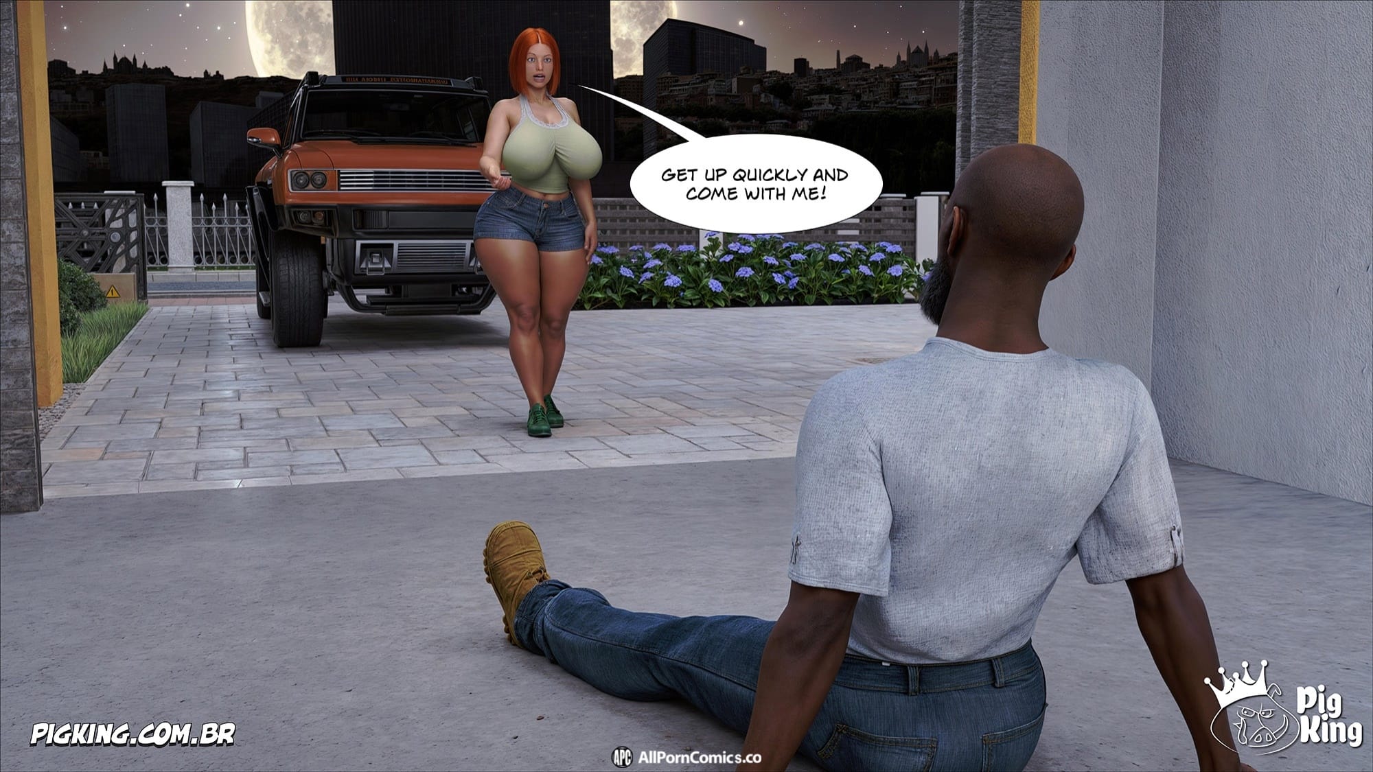 Big Black Cocks [CrazyDad3D] - Chapter 20 — Page 92