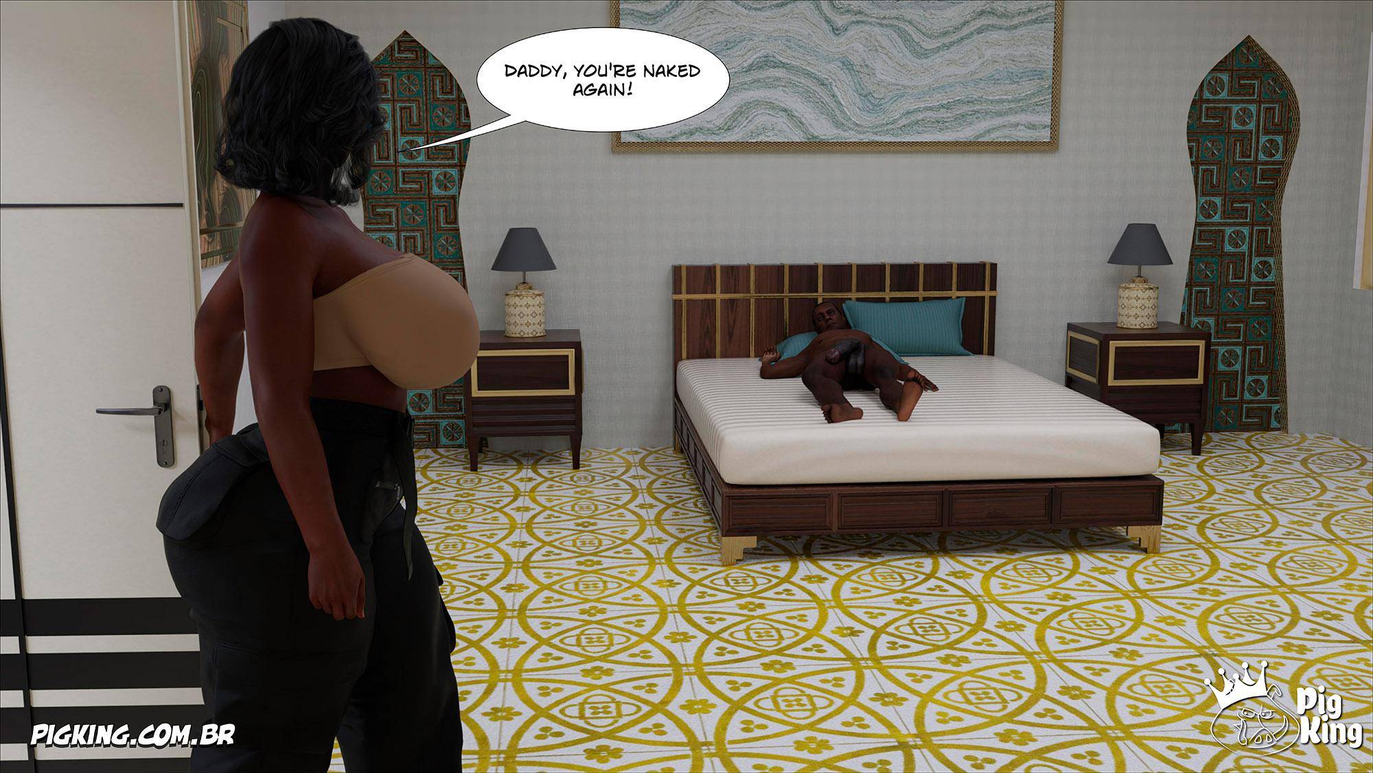 Big Black Cocks [CrazyDad3D] - Chapter 3 — Page 33