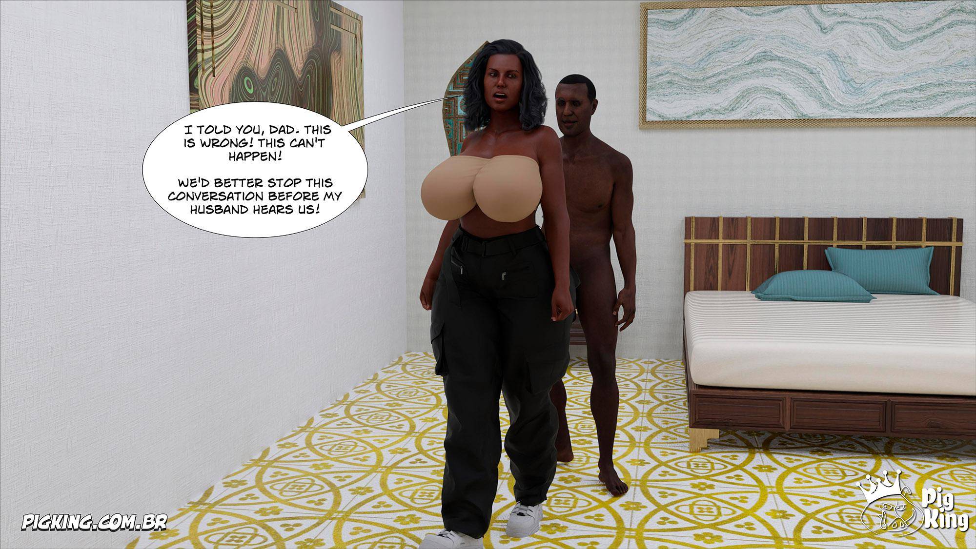 Big Black Cocks [CrazyDad3D] - Chapter 3 — Page 57