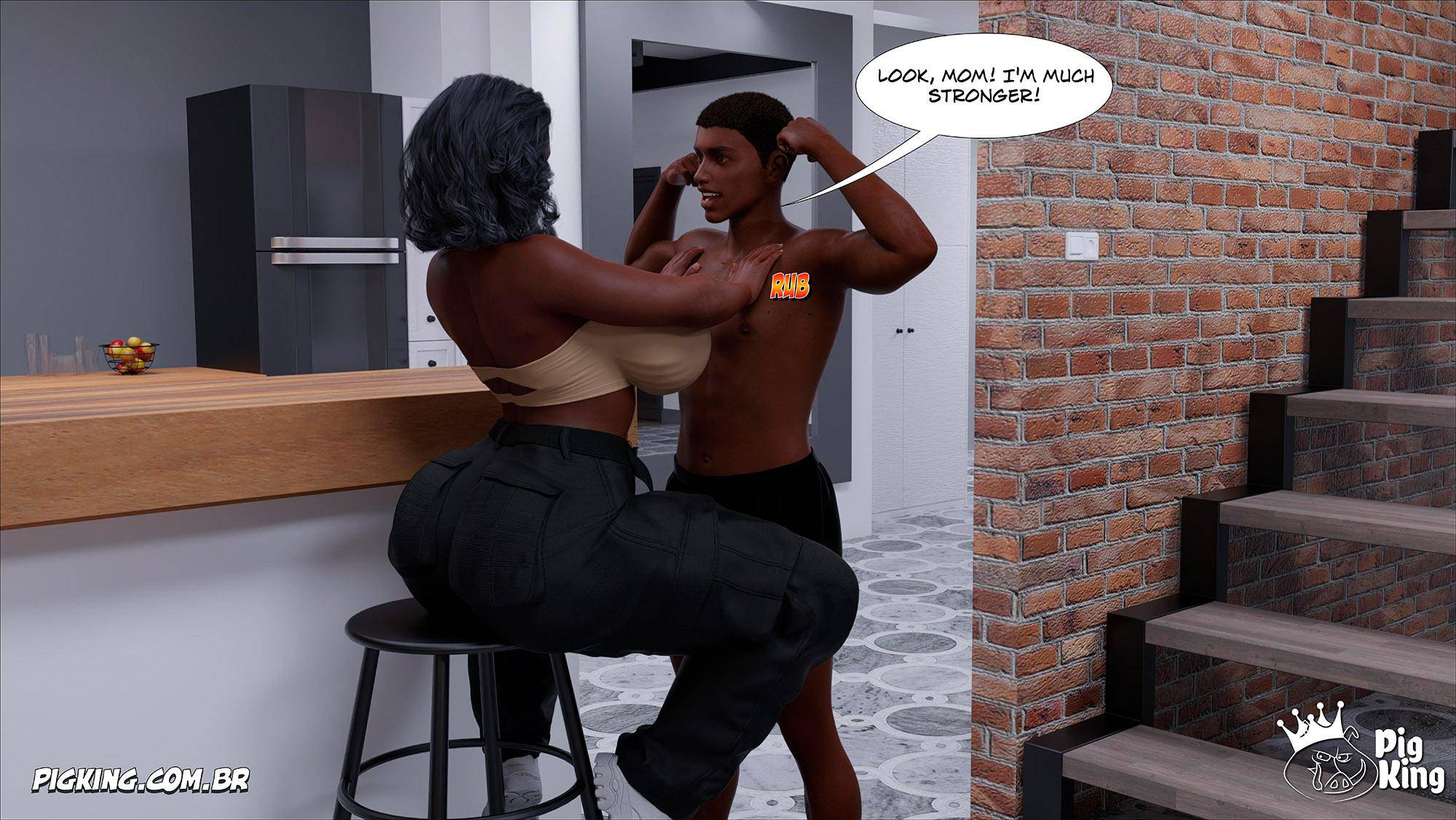 Big Black Cocks [CrazyDad3D] - Chapter 4 — Page 92
