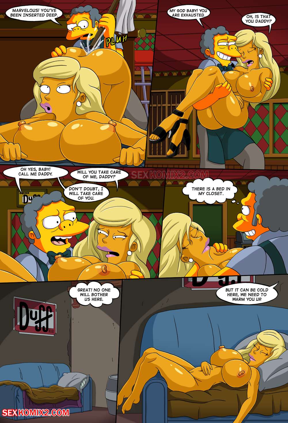 Adventures of Anastasia - Meet me Springfield (The Simpsons) [SexKomix] - Chapter 2 — Page 11