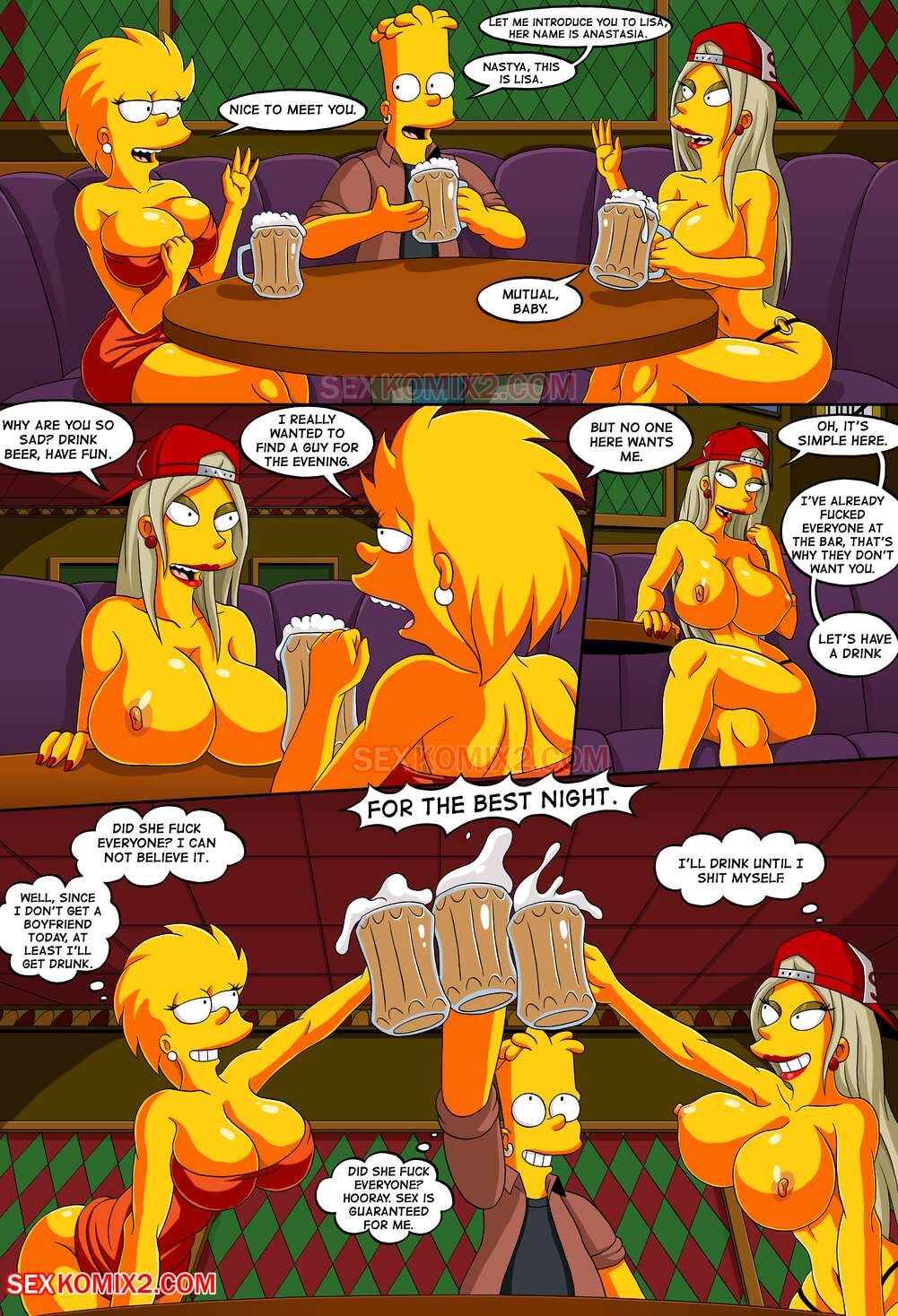 Adventures of Anastasia - Meet me Springfield (The Simpsons) [SexKomix] - Chapter 2 — Page 13
